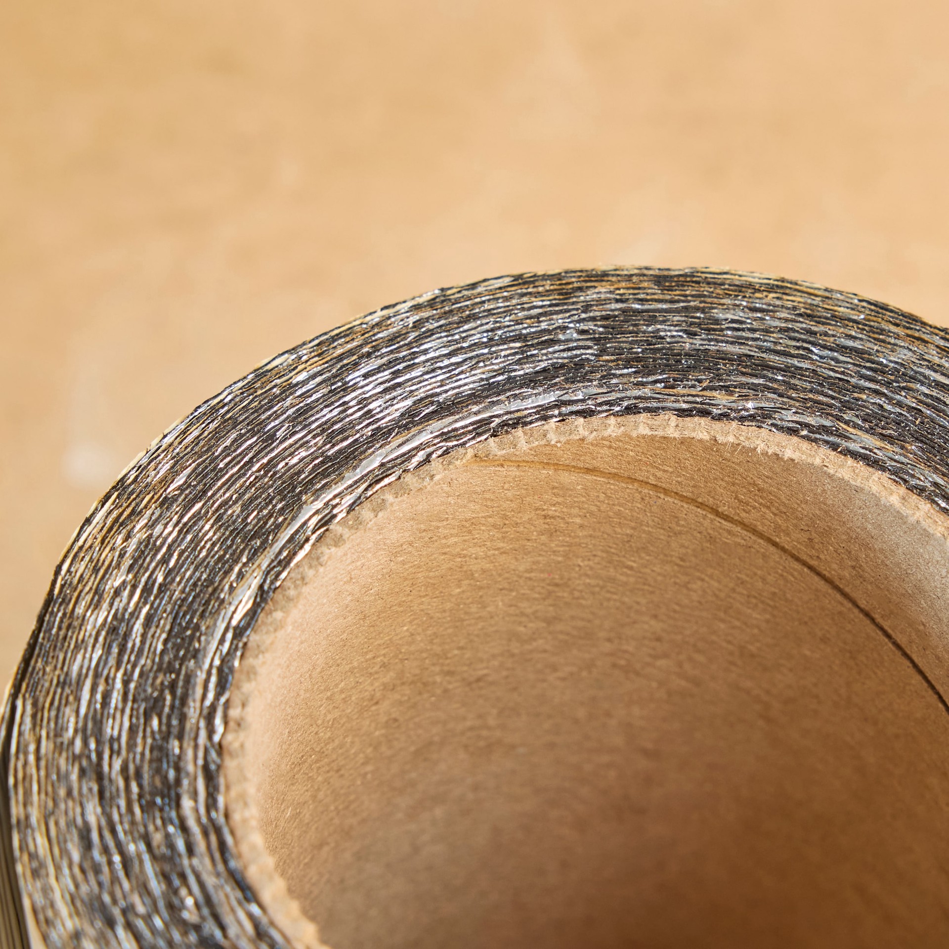 slide 3 of 6, RELIABILT Self-Adhesive 4-in x 33-ft Silver Rubberized asphalt Self-adhesive roll flashing, 1 ct