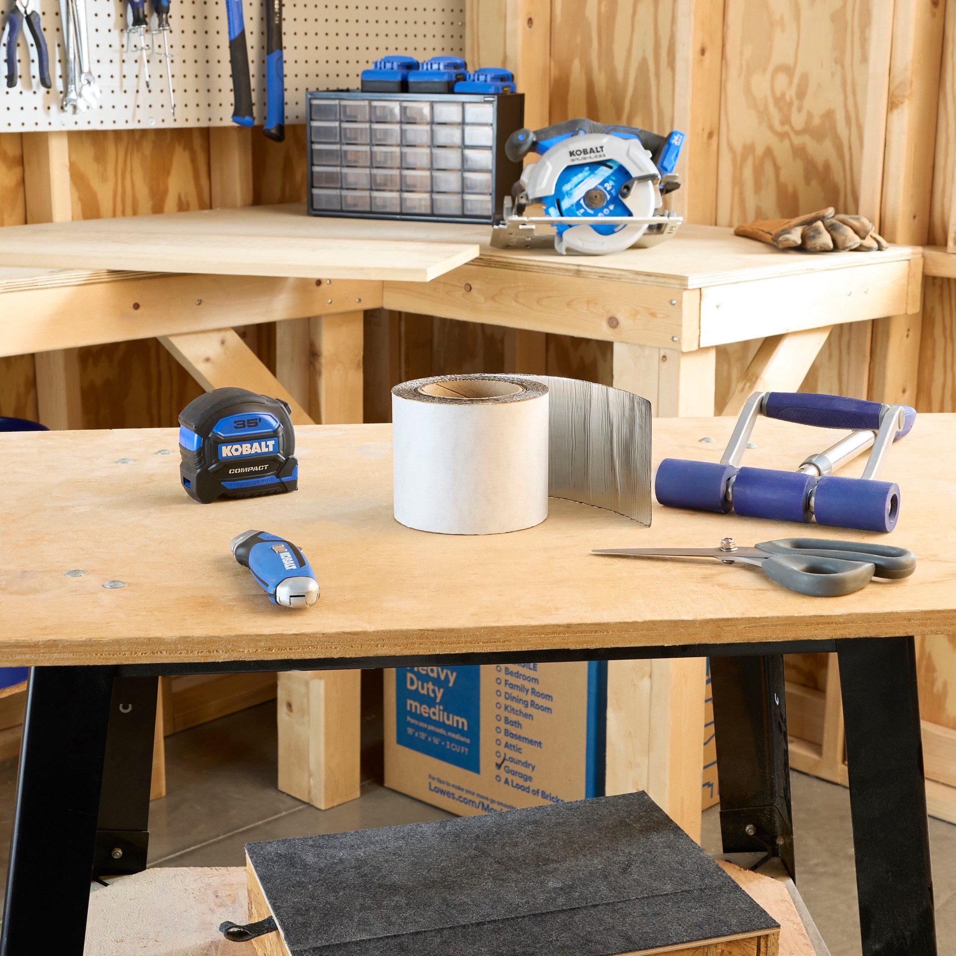 slide 4 of 6, RELIABILT Self-Adhesive 4-in x 33-ft Silver Rubberized asphalt Self-adhesive roll flashing, 1 ct