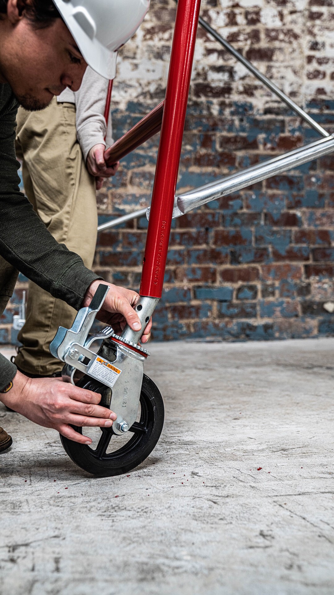 slide 5 of 6, Build Frames Steel Casters For Scaffolding, 1 ct