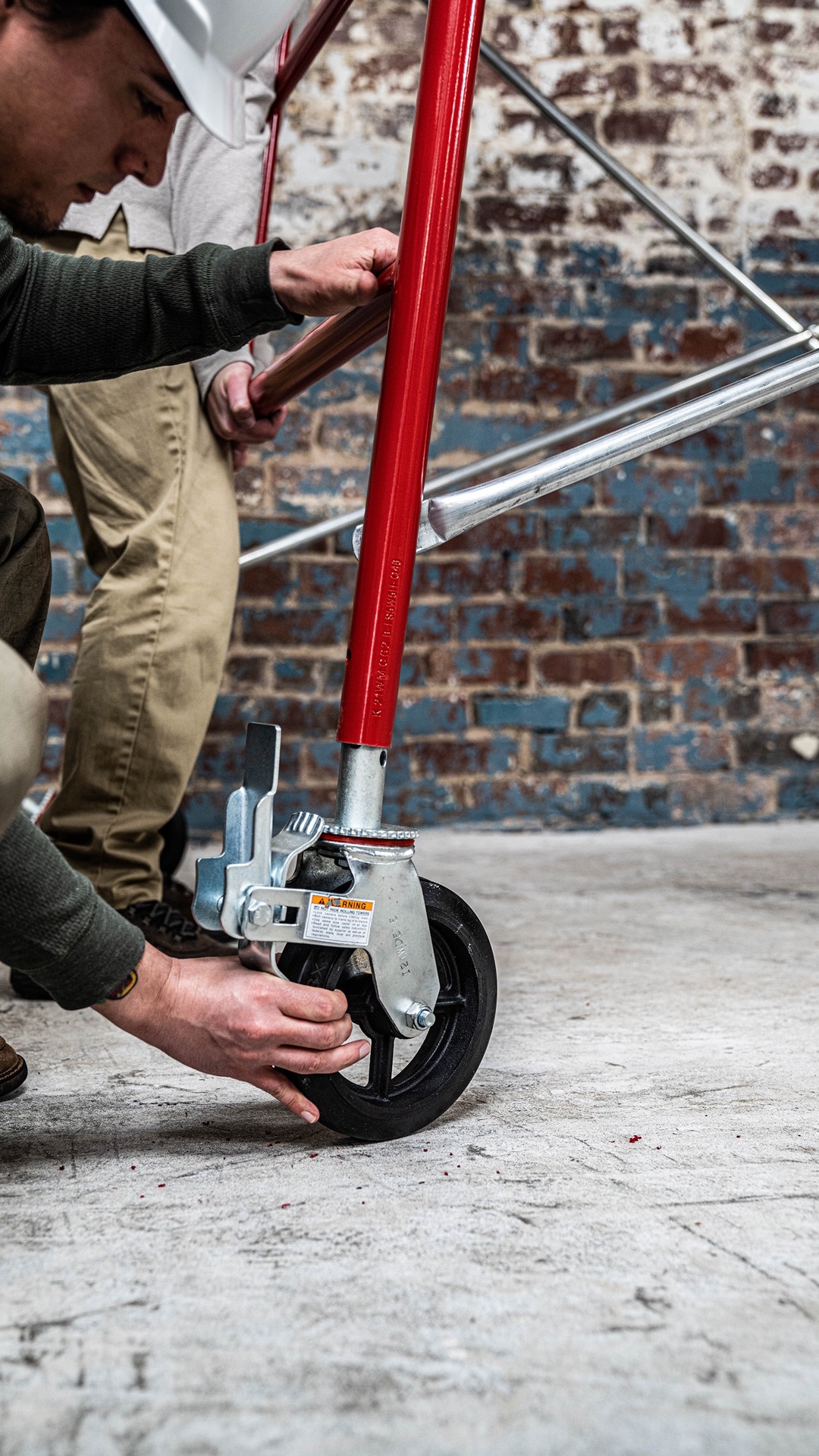 slide 6 of 6, Build Frames Steel Casters For Scaffolding, 1 ct