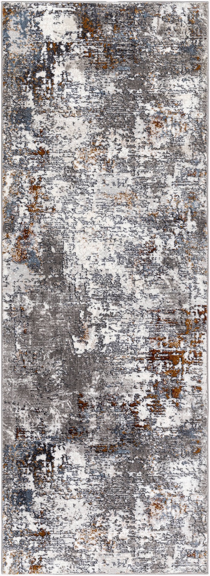 slide 2 of 6, Origin 21 with STAINMASTER Multi Modern 2 x 8 (ft) Loomed Polyester Multi Rectangular Indoor Abstract Mid-Century Modern Spot Clean Only Pet Friendly Runner rug, 1 ct