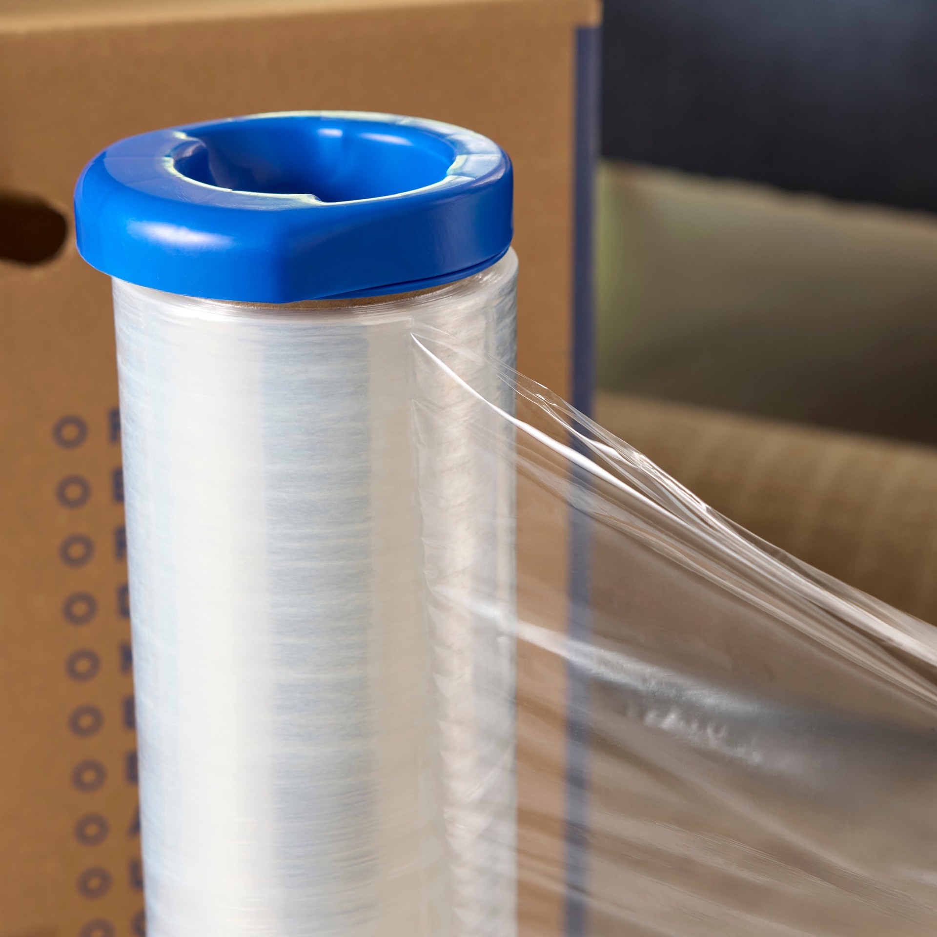 slide 3 of 6, Project Source 20-in x 1000-ft Stretch wrap, 1 ct