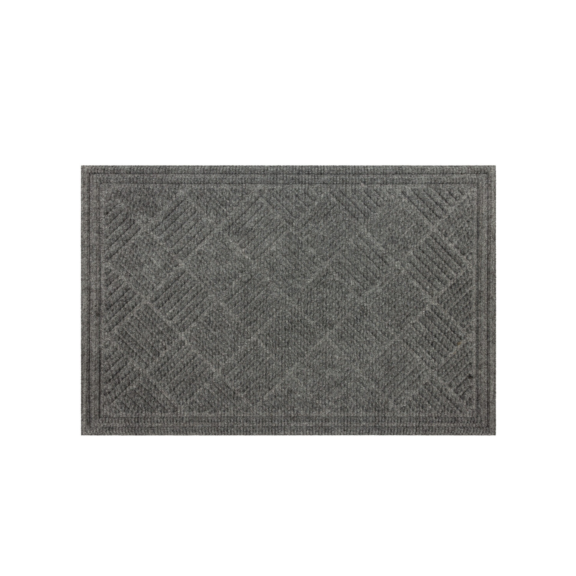 slide 4 of 6, Project Source 36-in x 60-in Gray Non-Slip Grip Indoor Utility Mat, 1 ct