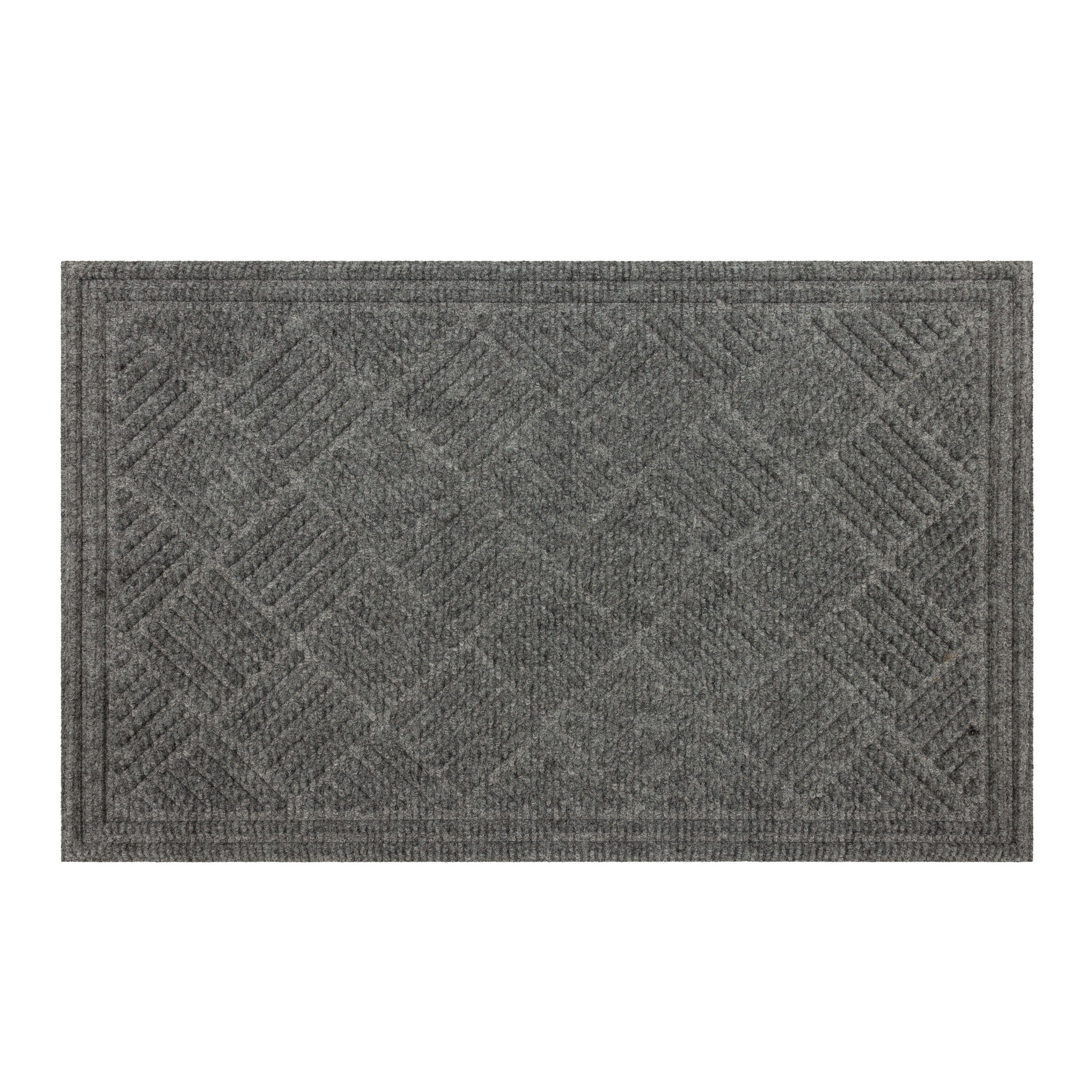 slide 6 of 6, Project Source 36-in x 60-in Gray Non-Slip Grip Indoor Utility Mat, 1 ct