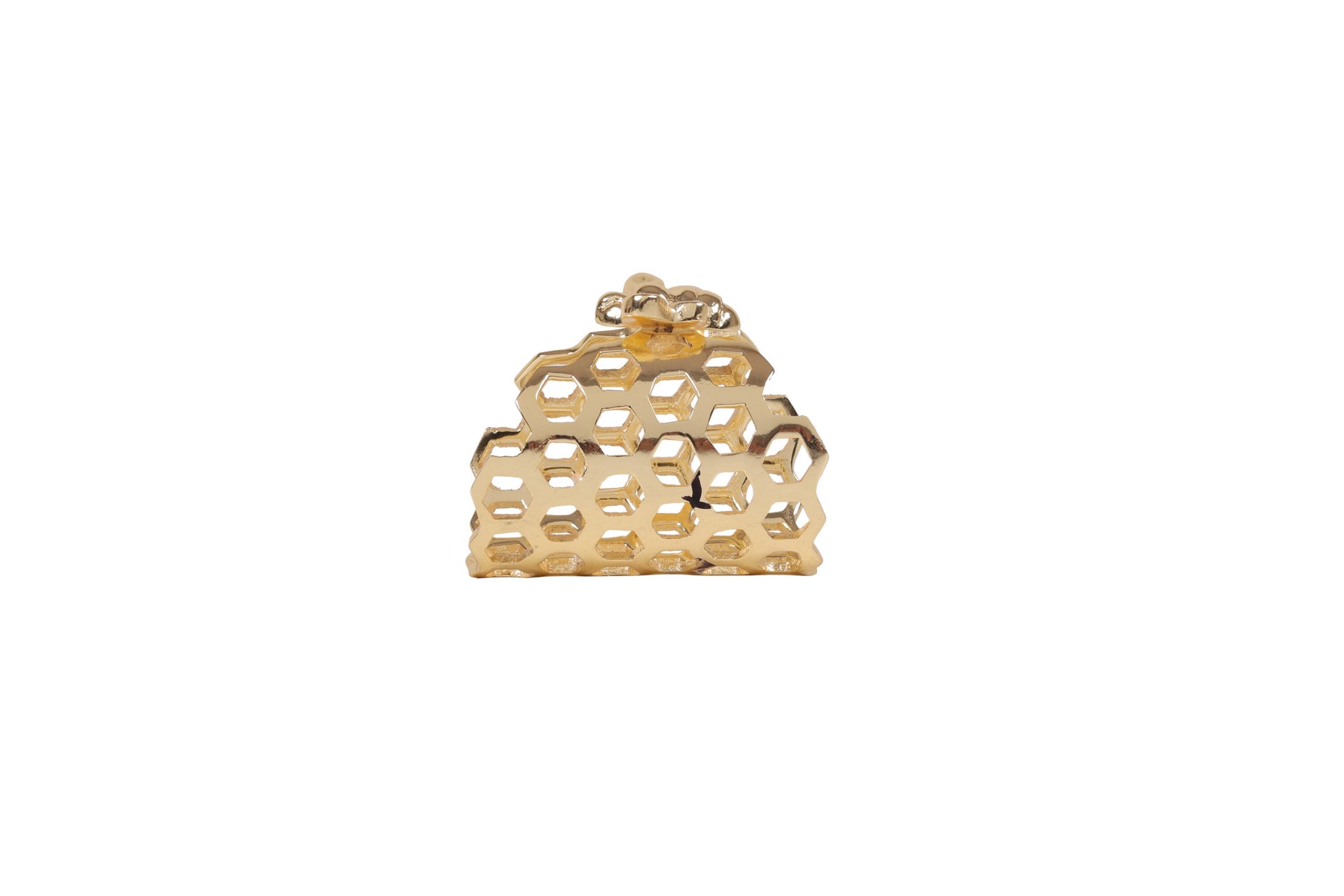 slide 2 of 6, allen + roth 4 -Pack Gold Brass Modern Decor set, 1 ct