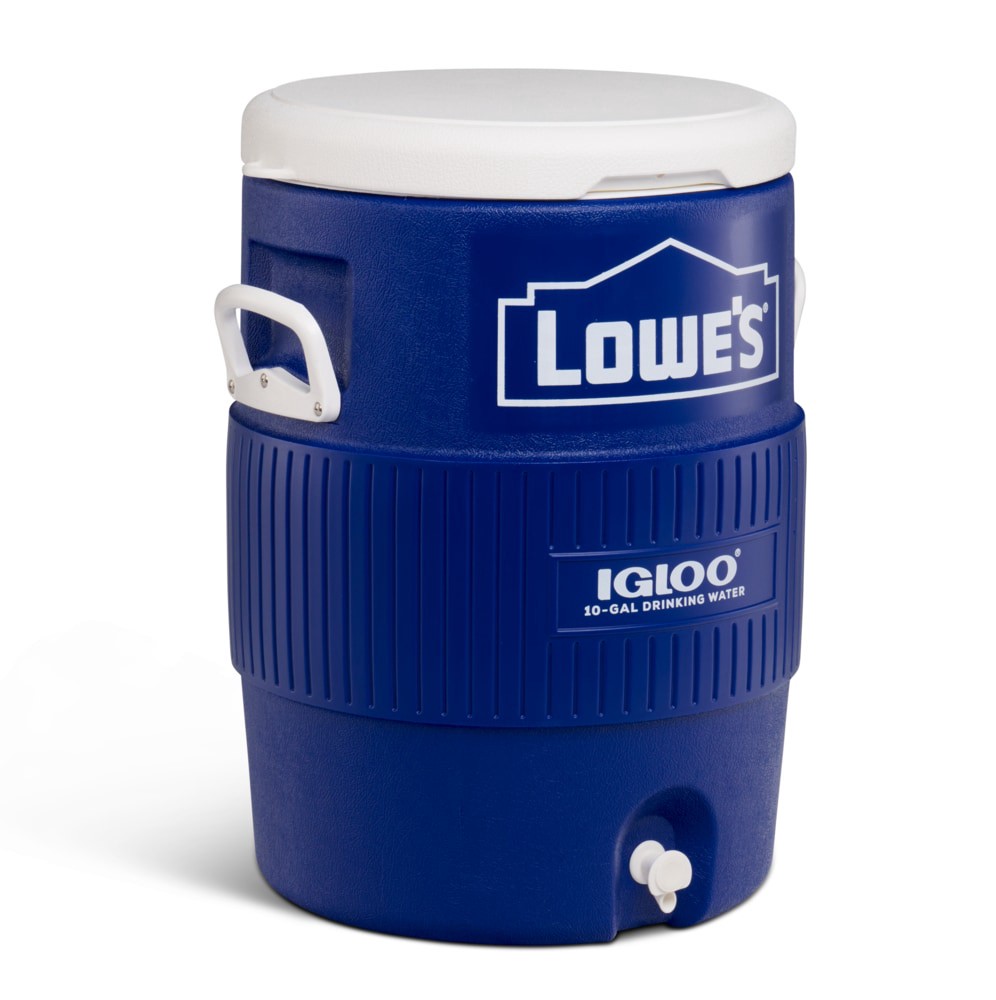slide 2 of 6, Lowe's 10 Gallon(s) Blue Insulated Beverage cooler, 1 ct