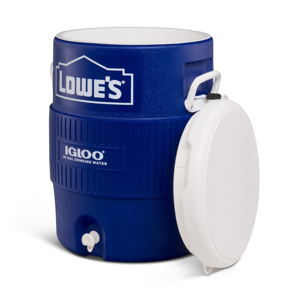 slide 3 of 6, Lowe's 10 Gallon(s) Blue Insulated Beverage cooler, 1 ct