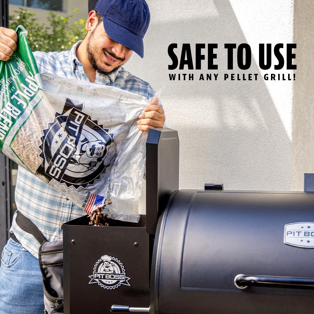 slide 6 of 6, Pit Boss Hickory Blend 20-lb Wood Pellets, 1 ct