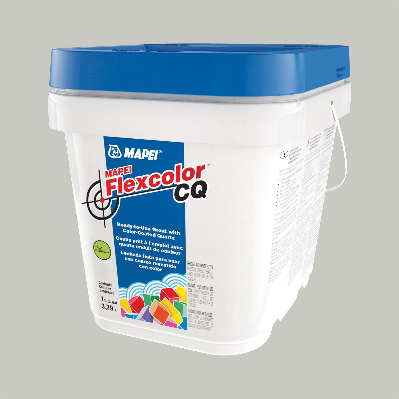 slide 1 of 6, MAPEI Flexcolor CQ Warm Gray #5093 Sanded Acrylic Premix Grout (1-Gallon), 1 ct