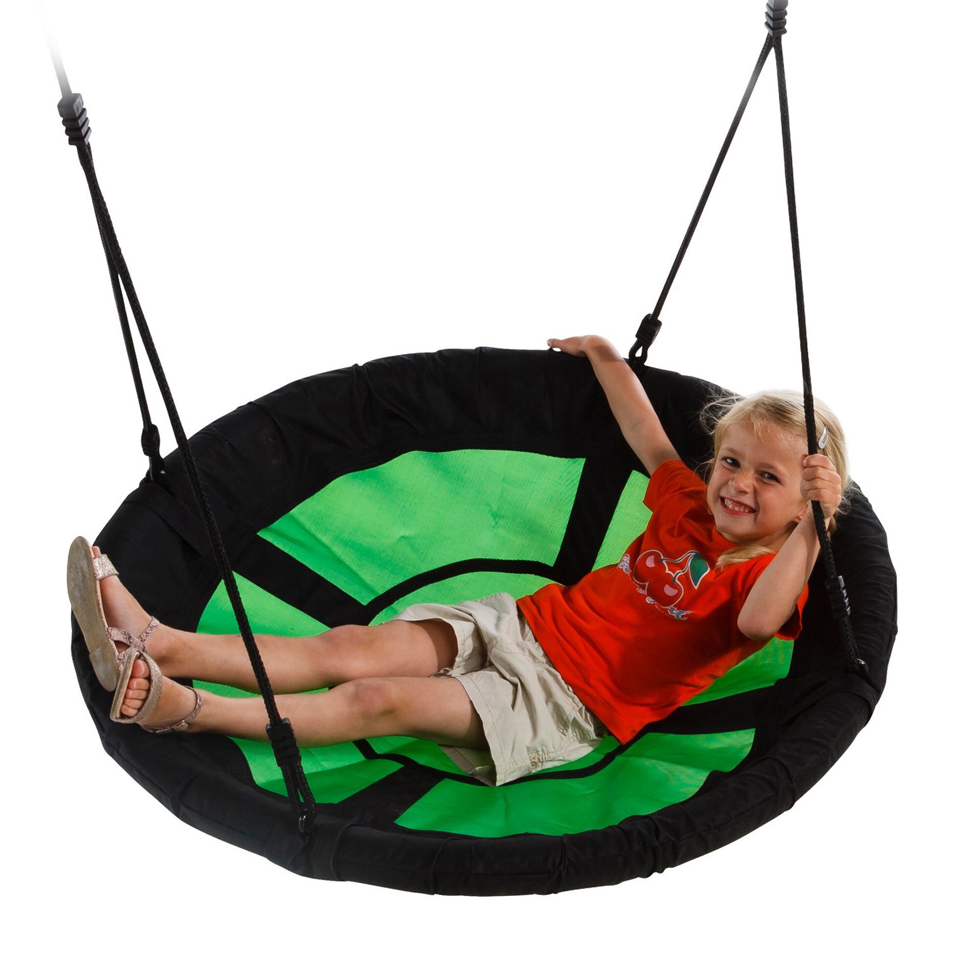 slide 2 of 3, Gorilla Playsets Green Plastic and metal Swing Swing, 1 ct