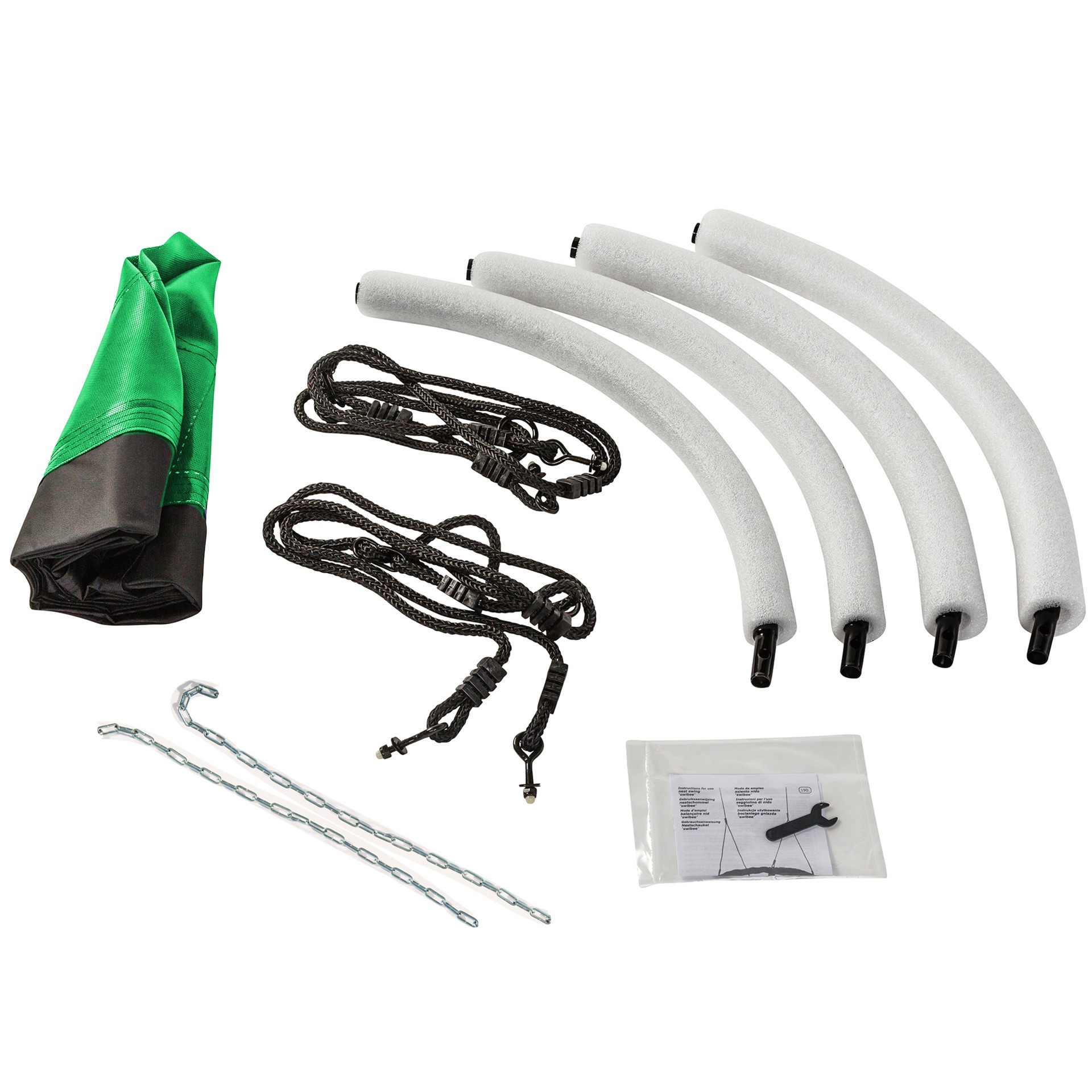 slide 3 of 3, Gorilla Playsets Green Plastic and metal Swing Swing, 1 ct