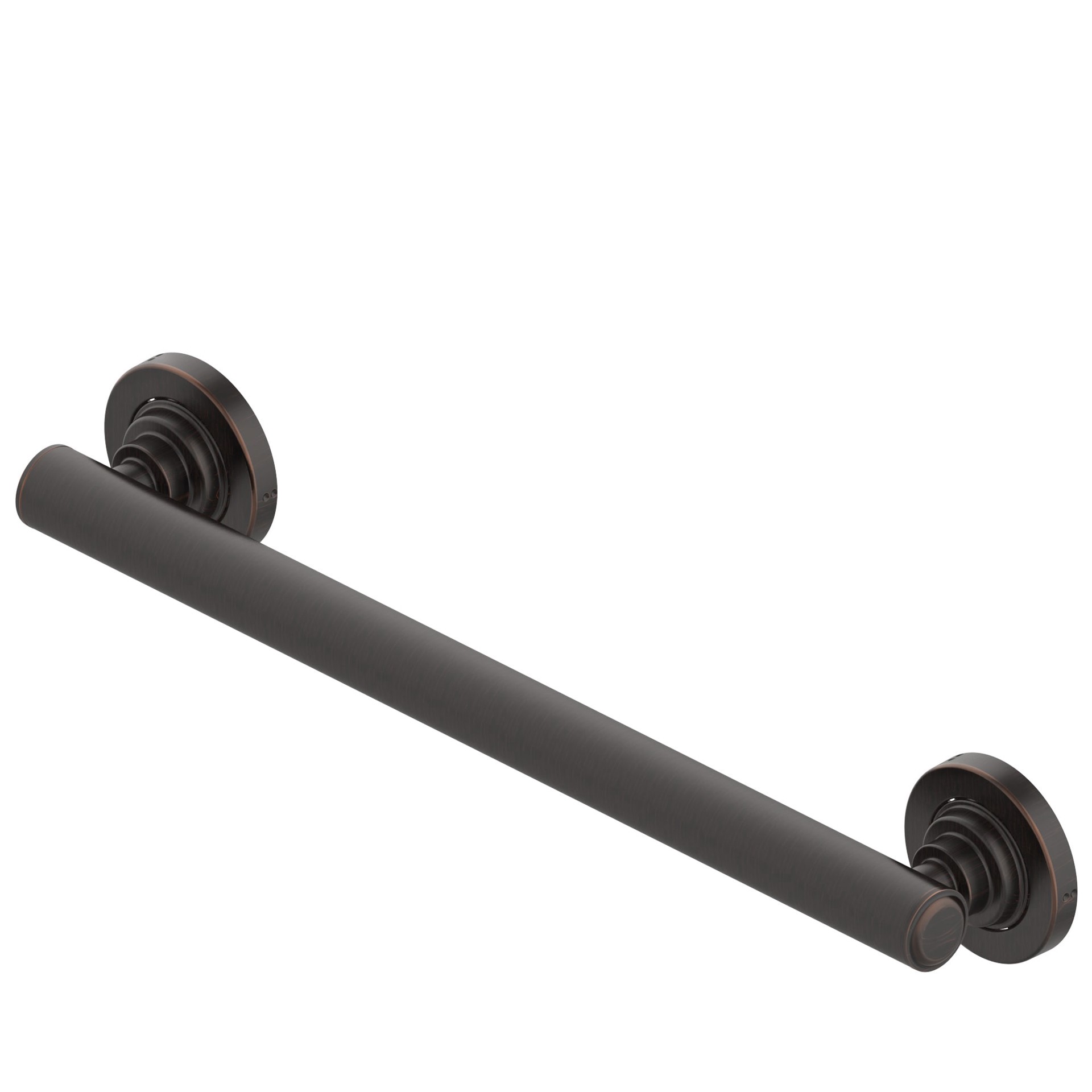 slide 6 of 6, allen + roth Townley 16-in Oil rubbed bronze Wall mount ADA Compliant Grab Bar ( 500-lb Weight Capacity ), 1 ct