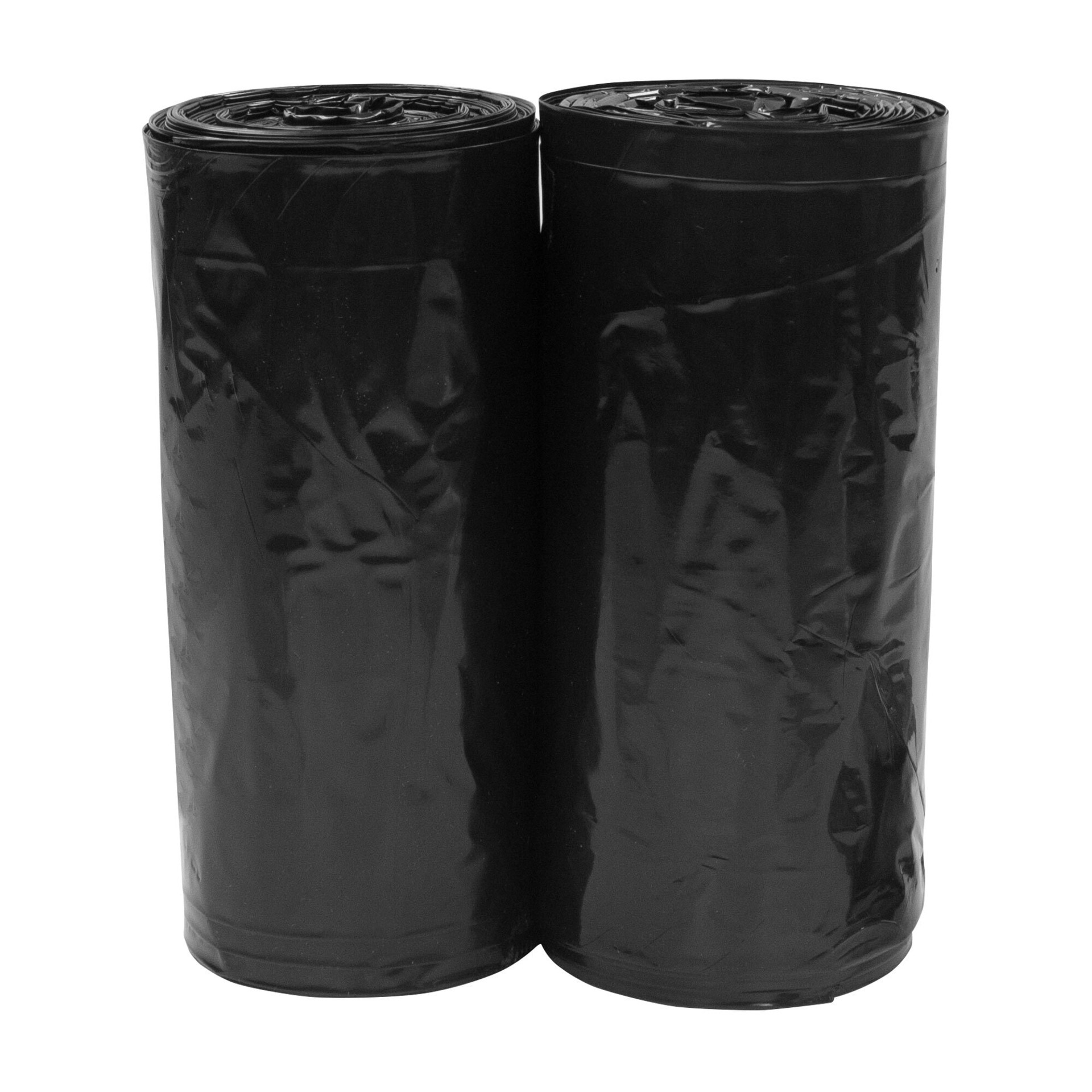 slide 6 of 6, Contractor's Choice Contractor 39-Gallon Scent free Black Outdoor Plastic Construction Flap Tie Trash Bag 50 -Count, 1 ct