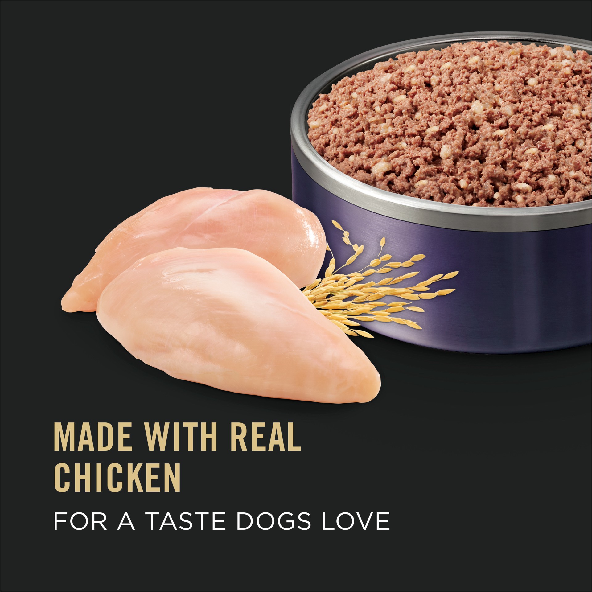 slide 2 of 8, Purina Pro Plan Sport High Protein Wet Dog Food Chicken and Rice Entree, 13 oz