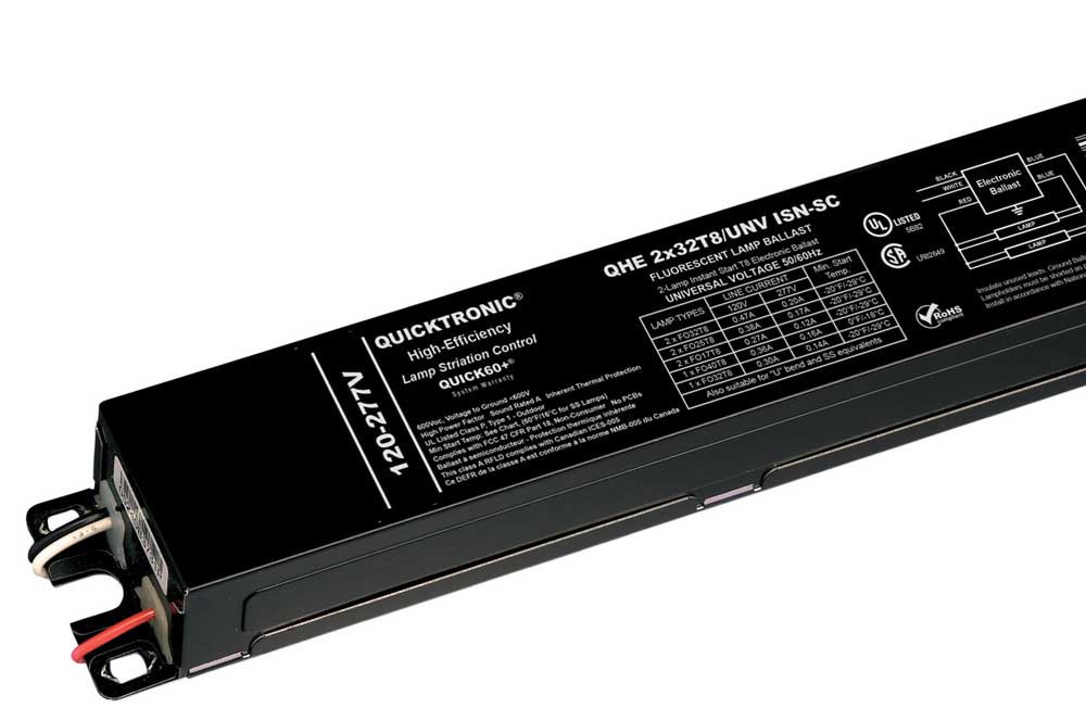 slide 1 of 5, QUICKTRONIC T8 4 -Bulb Commercial Fluorescent light ballast, 1 ct