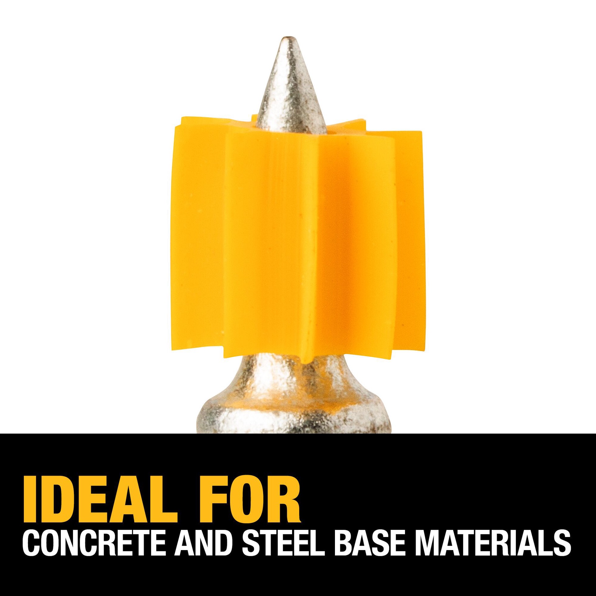 slide 4 of 6, DEWALT 100 -Pack 1/2-in Non-washered Drive pin, 1 ct