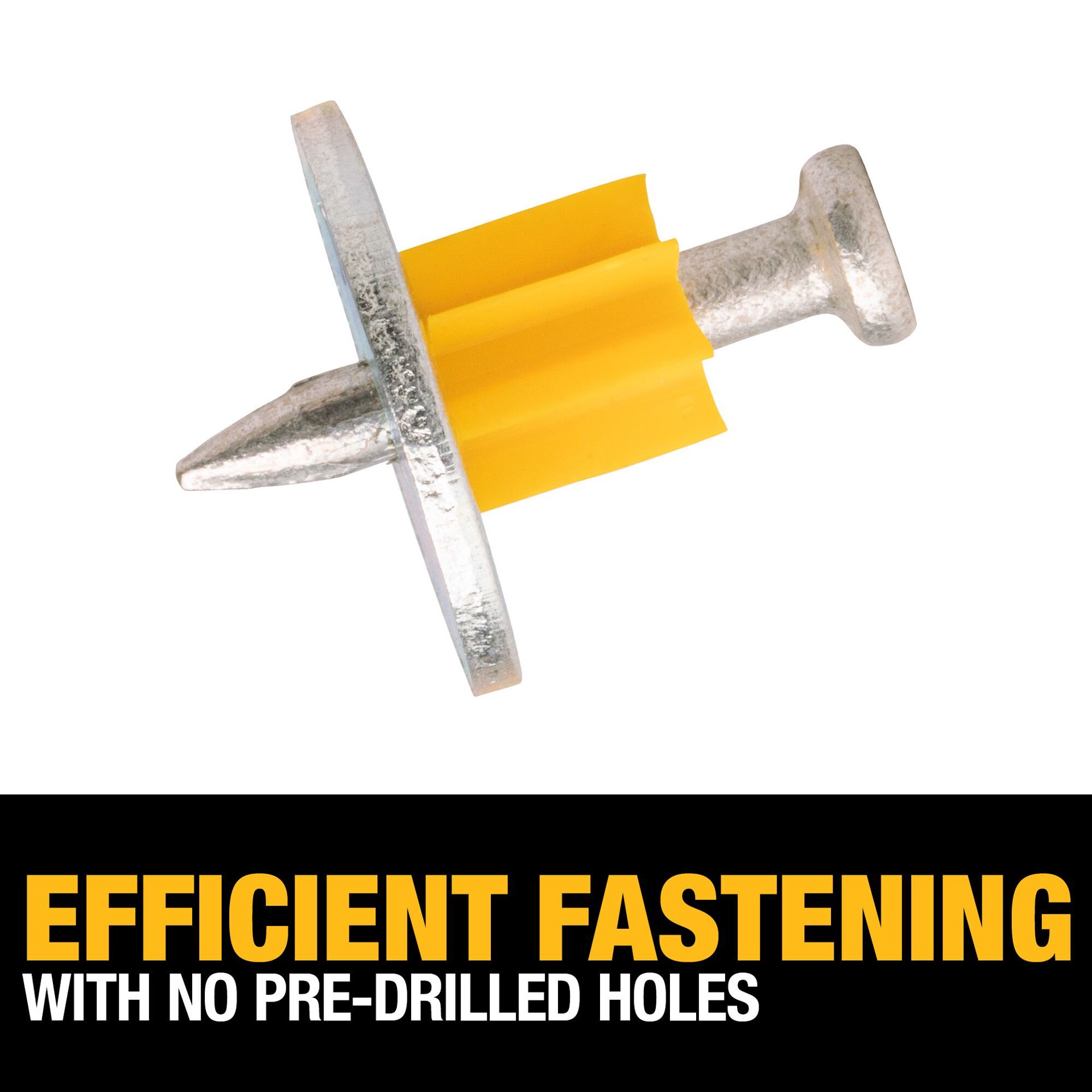 slide 3 of 6, DEWALT 100 -Pack 1-in Washered Drive pin, 1 ct