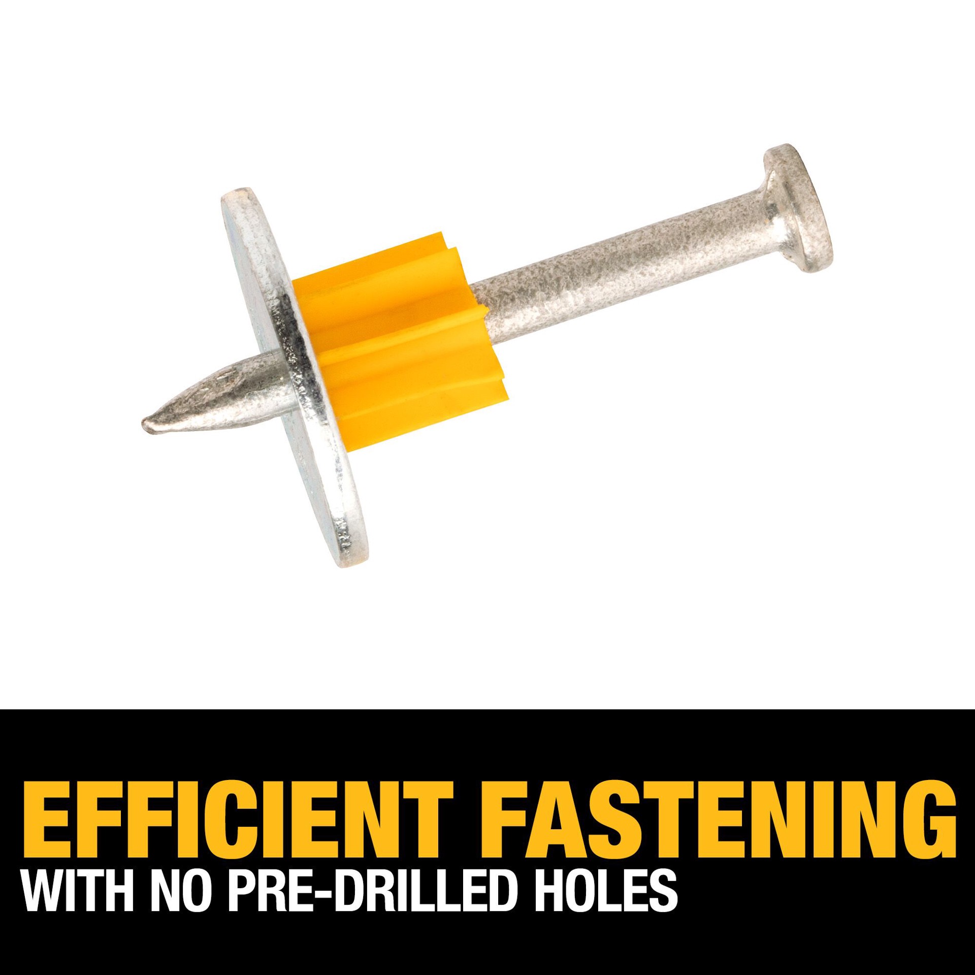 slide 3 of 6, DEWALT 100 -Pack 1-1/2-in Washered Drive pin, 1 ct