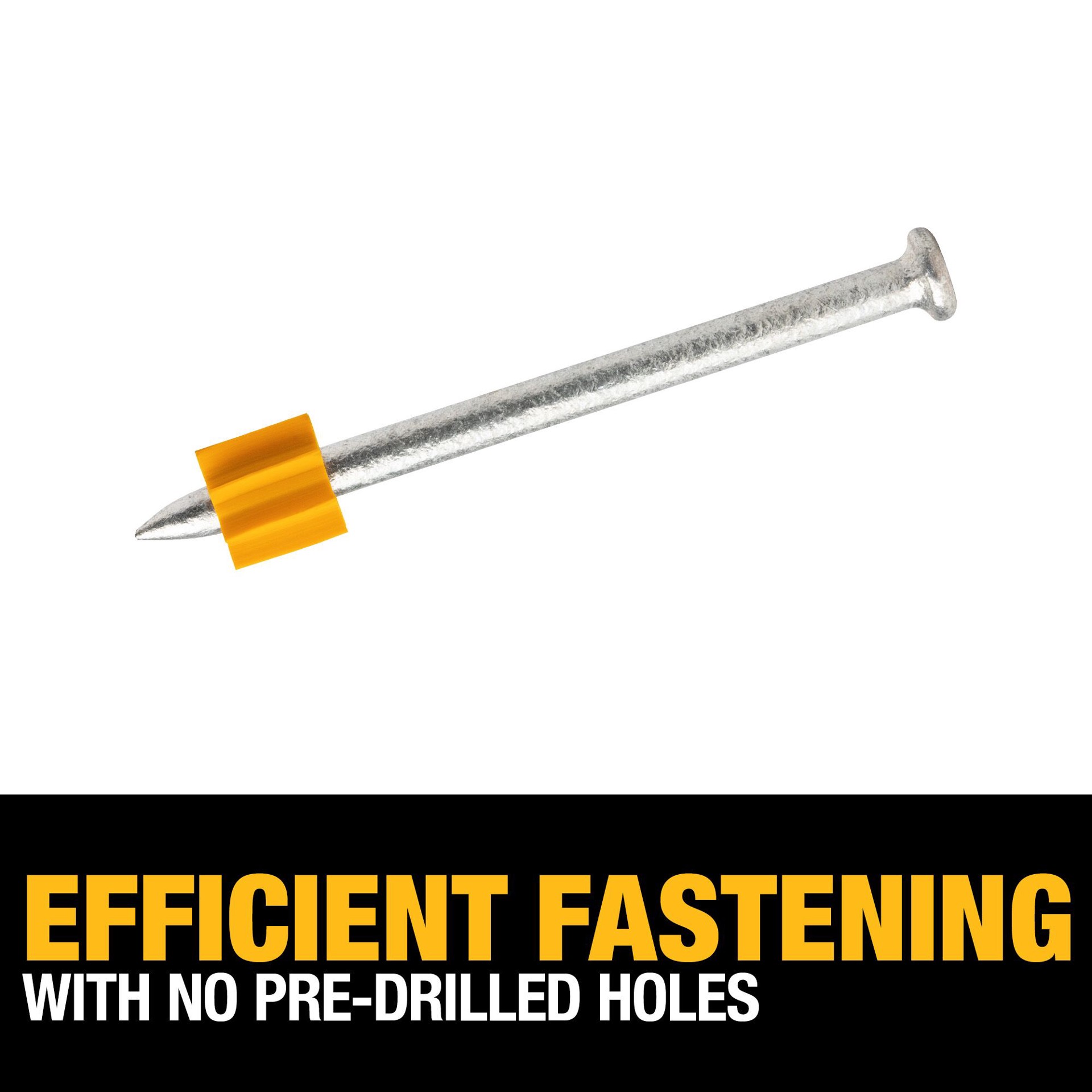 slide 3 of 6, DEWALT 100 -Pack 2-1/2-in Non-washered Drive pin, 1 ct