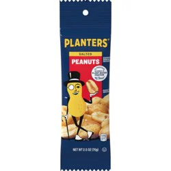 Planters Salted Peanuts, 2.5 oz