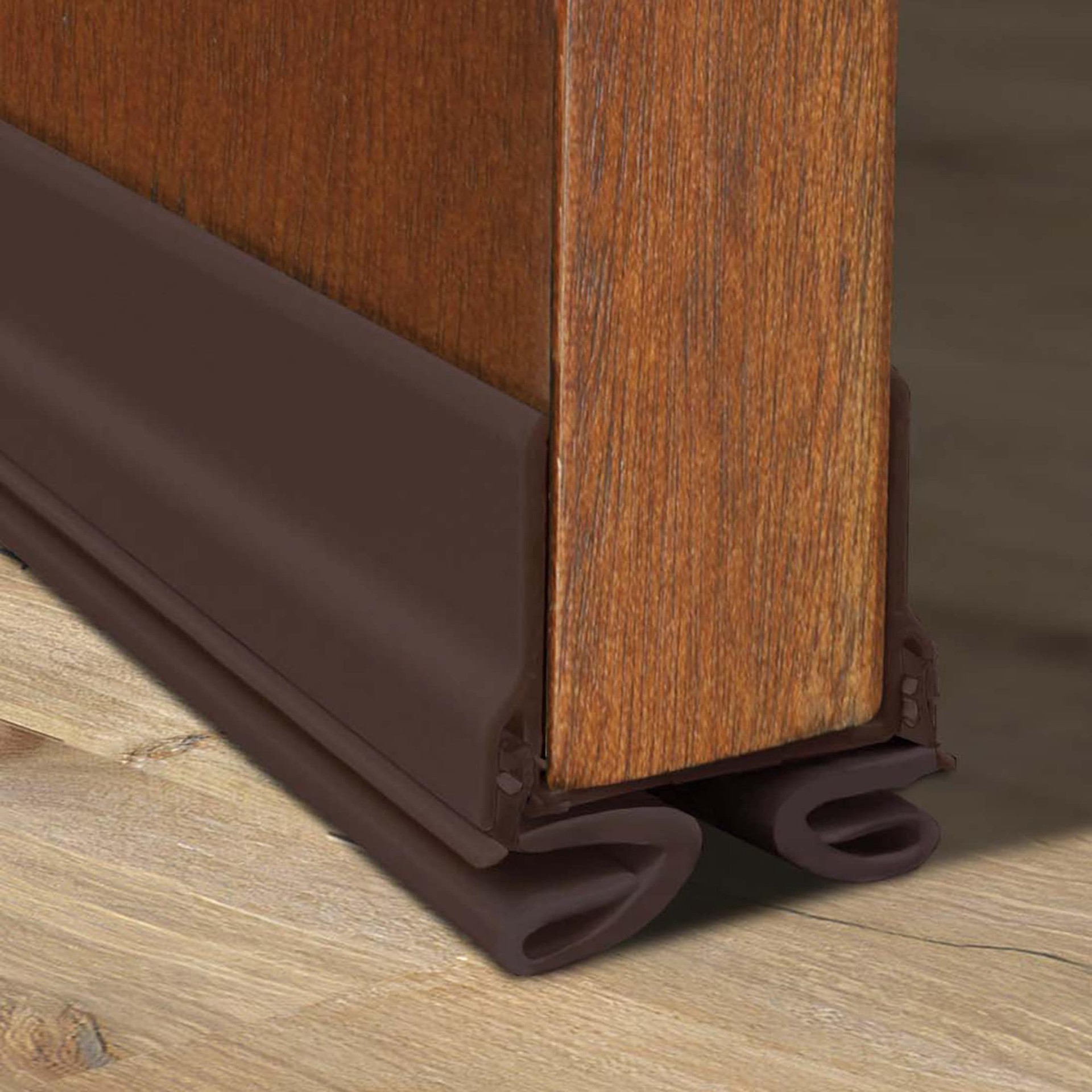 slide 3 of 6, M-D 32-in x 2-in x 2-in Brown Vinyl Door Weatherstrip, 1 ct