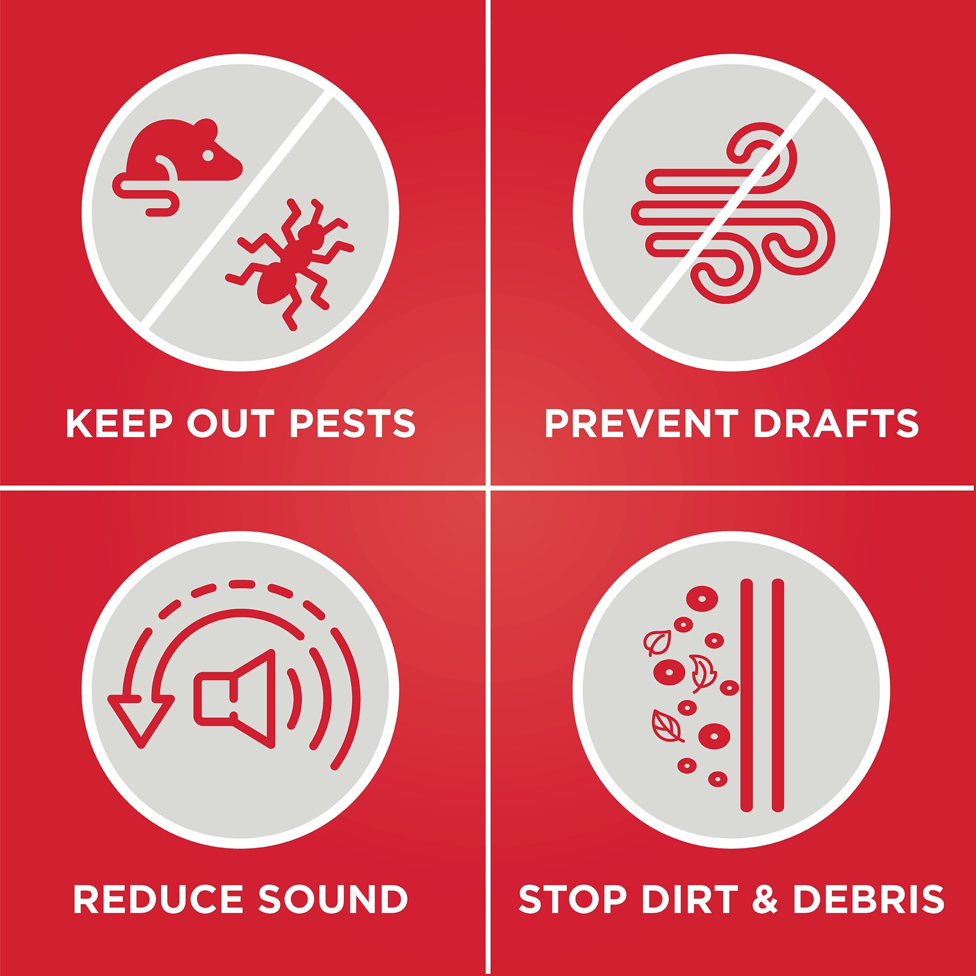 slide 5 of 6, M-D 32-in x 2-in x 2-in Brown Vinyl Door Weatherstrip, 1 ct