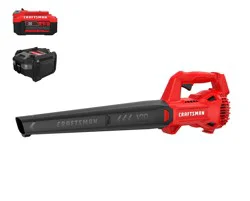 CRAFTSMAN V20 20-volt 200-CFM 90-MPH Battery Handheld Leaf Blower 4 Ah Battery Included Charger Included