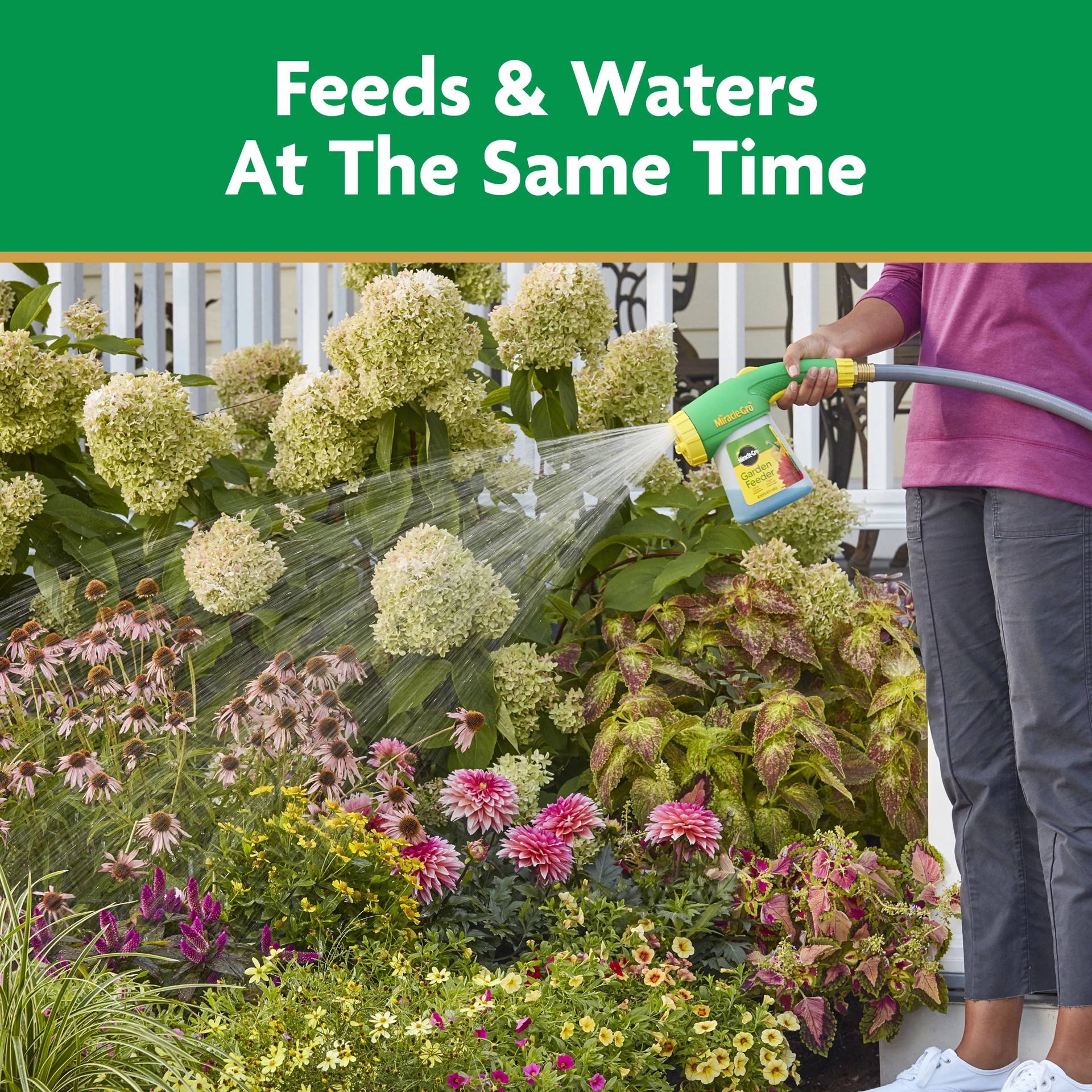 slide 3 of 6, Miracle-Gro Garden Feeder 1-Count Water-soluble Granules All-purpose Food, 1 ct