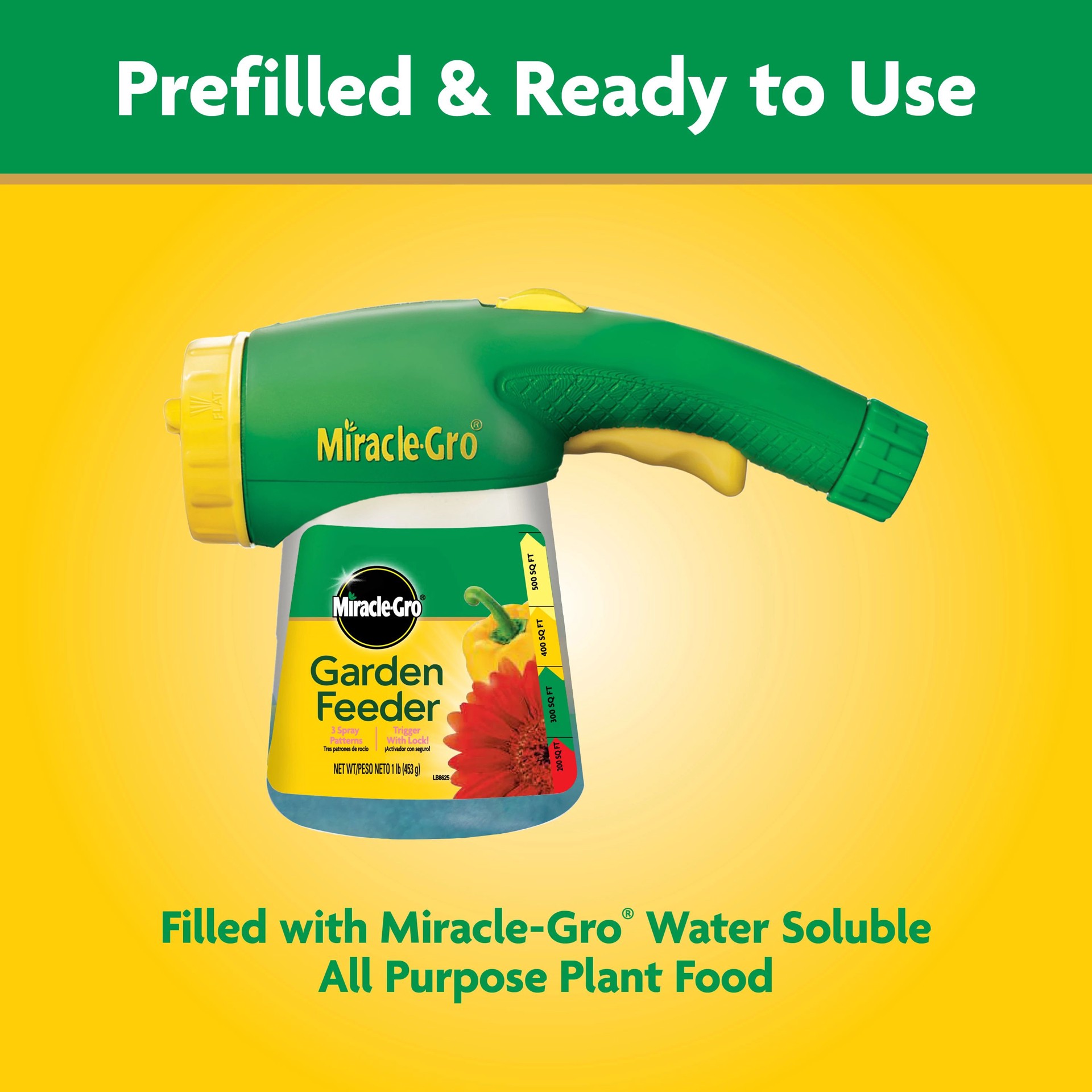 slide 5 of 6, Miracle-Gro Garden Feeder 1-Count Water-soluble Granules All-purpose Food, 1 ct