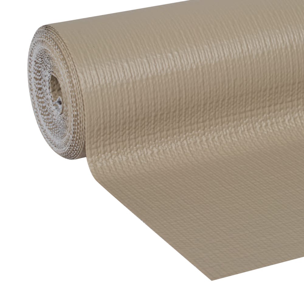 slide 4 of 6, Duck Smooth Top EasyLiner 20-in x 15-ft Taupe Shelf liner, 1 ct