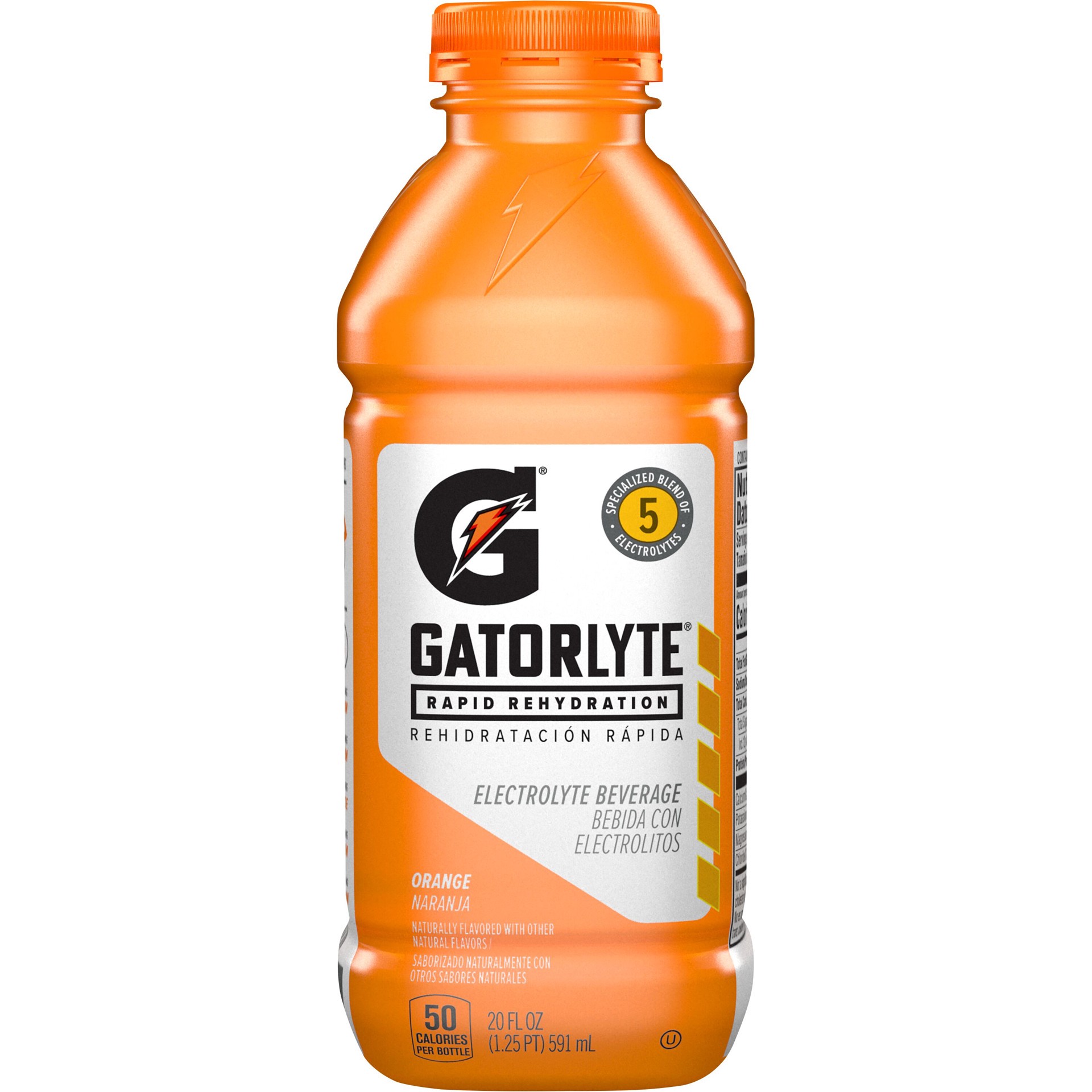 slide 1 of 1, Gatorade Gatorlyte 20-fl oz Orange Sports Drink, 1 ct