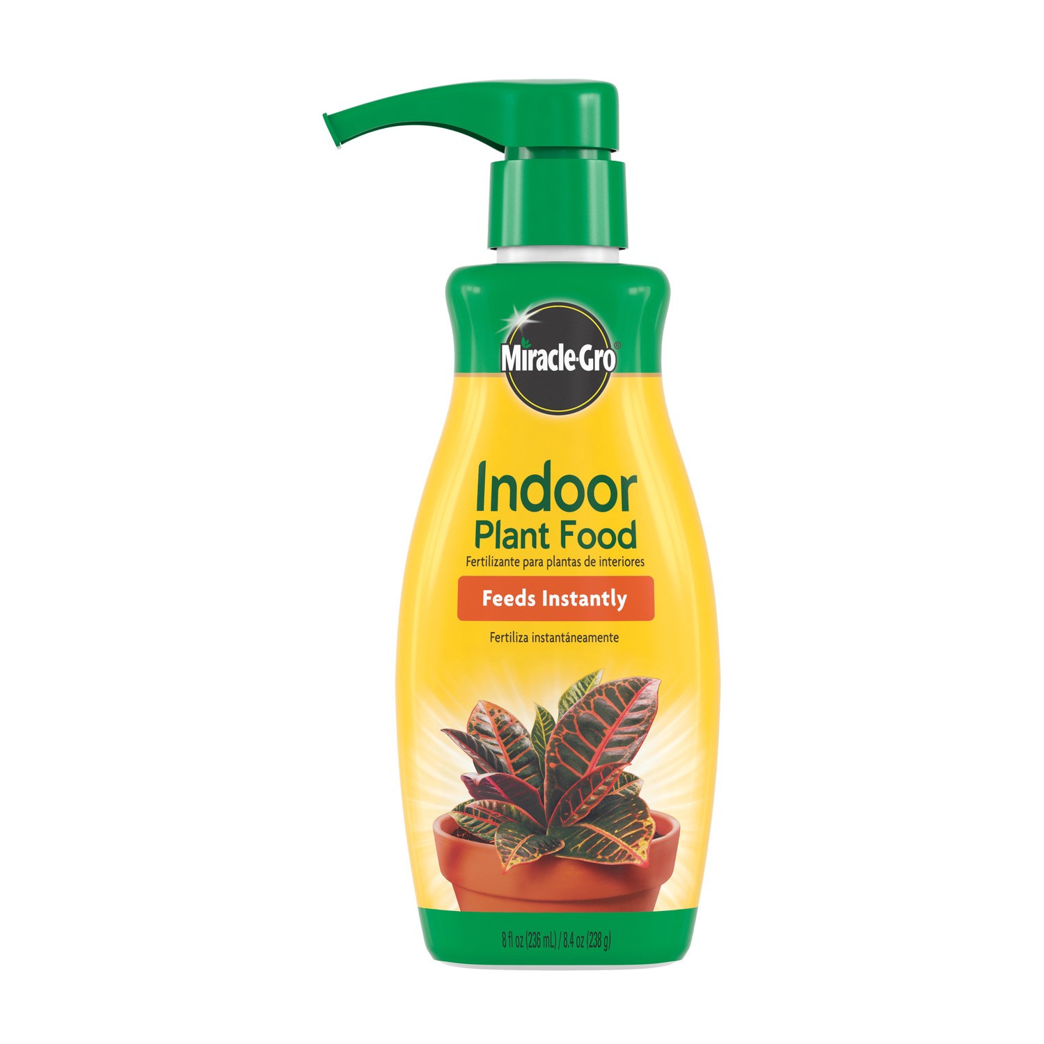 slide 1 of 6, Miracle-Gro 8-fl oz 1-1-1 Liquid Indoor Plant Food, 1 ct