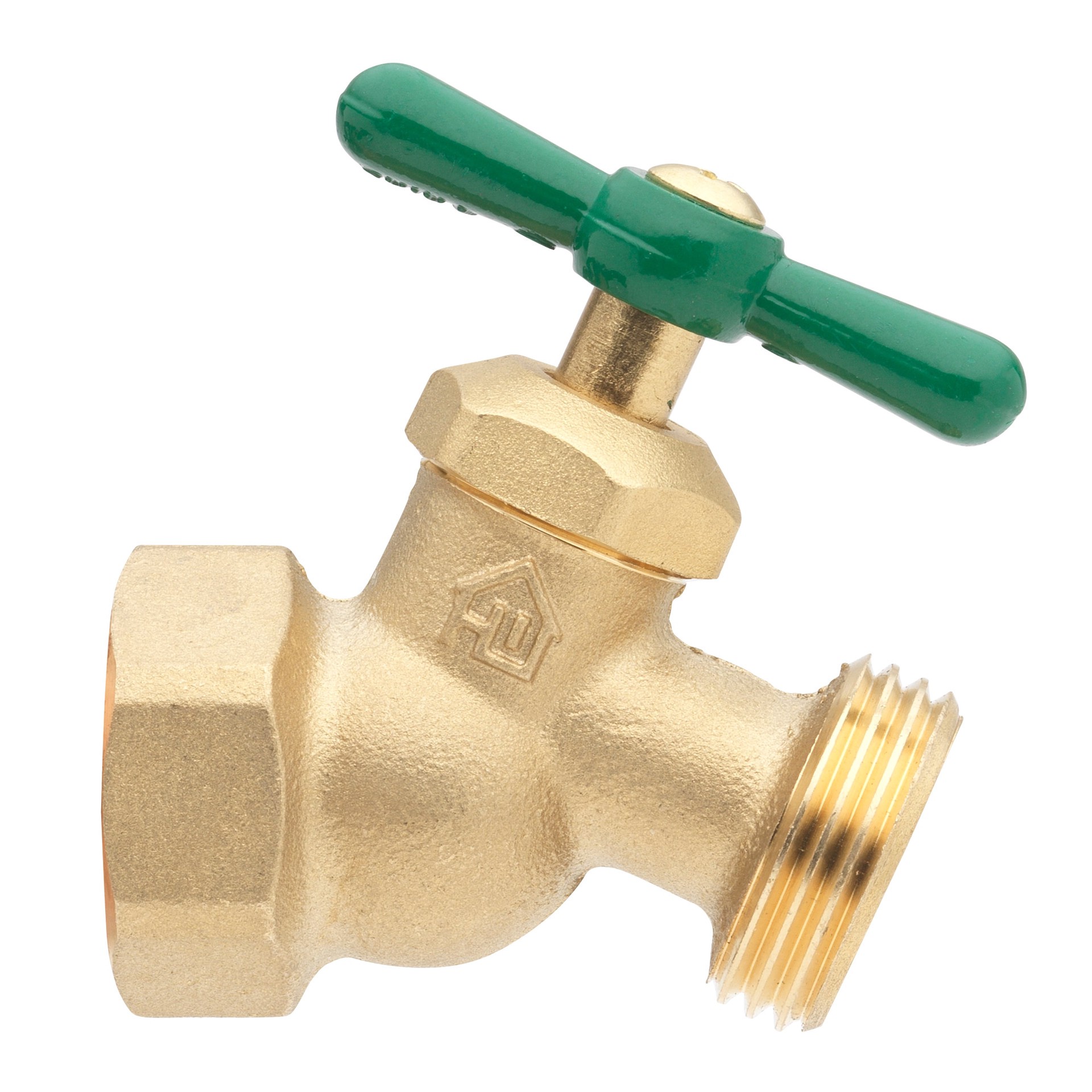 slide 2 of 4, RELIABILT 2-in L x 3/4-in FIP Brass Multi Turn Hose Bibb, 1 ct