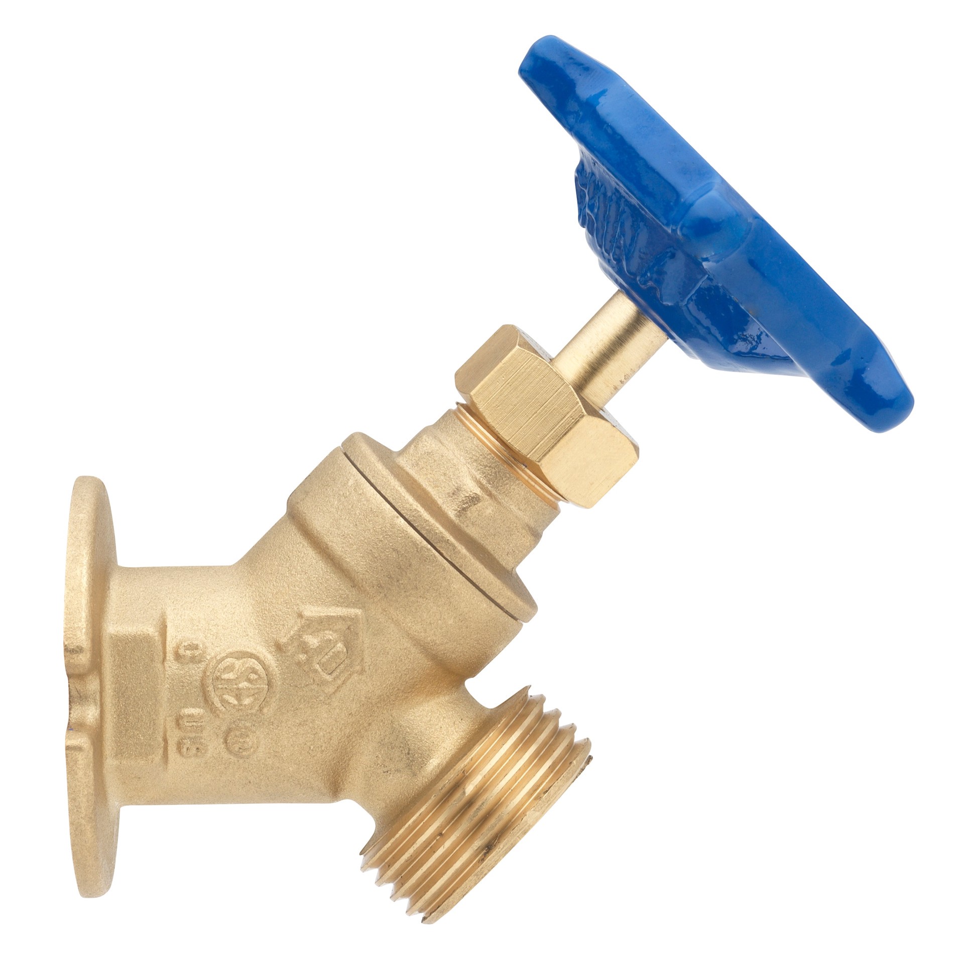 slide 4 of 4, RELIABILT 2-in L x 1/2-in FIP Brass Quarter Turn Sillcock, 1 ct