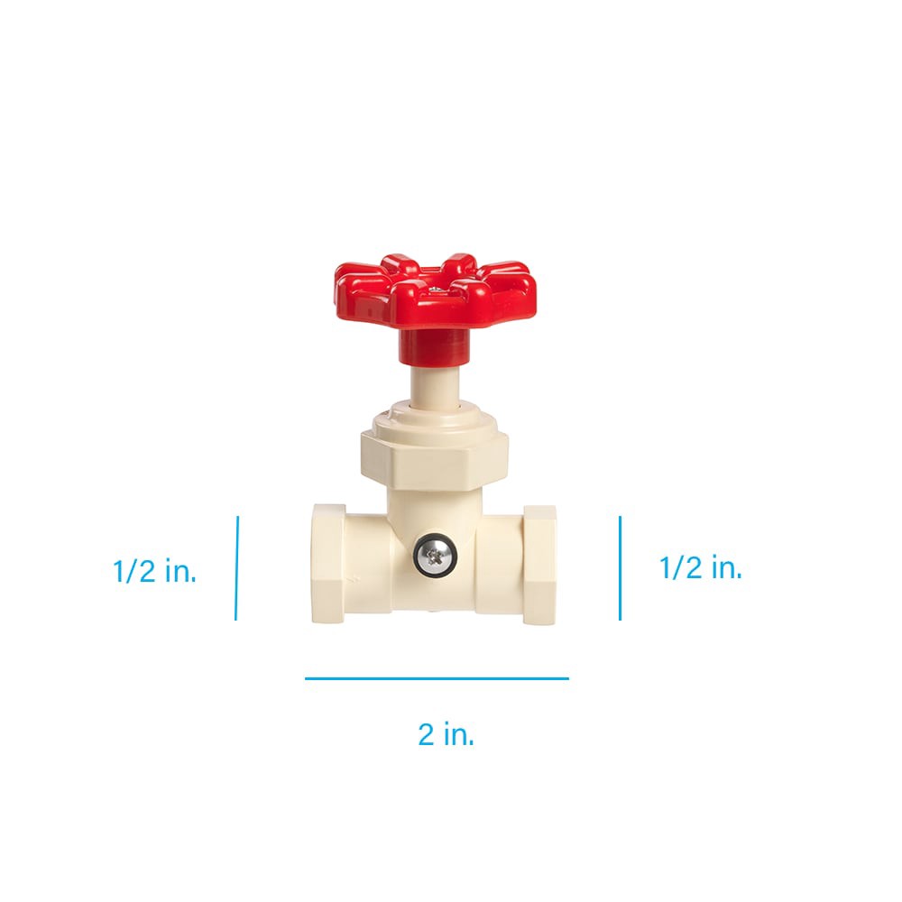 slide 3 of 6, RELIABILT 1/2 in CPVC Stop and Waste Valve, 1 ct
