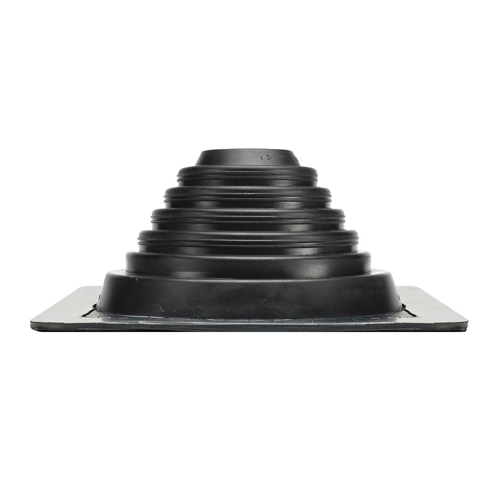 slide 3 of 4, IPS Roofing Products Flashing 1/4-in to 5-3/4-in x 8-in PVC Vent and Pipe Flashing, 1 ct