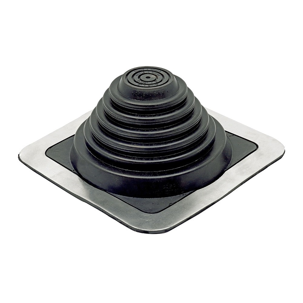 slide 4 of 4, IPS Roofing Products Flashing 1/4-in to 5-3/4-in x 8-in PVC Vent and Pipe Flashing, 1 ct