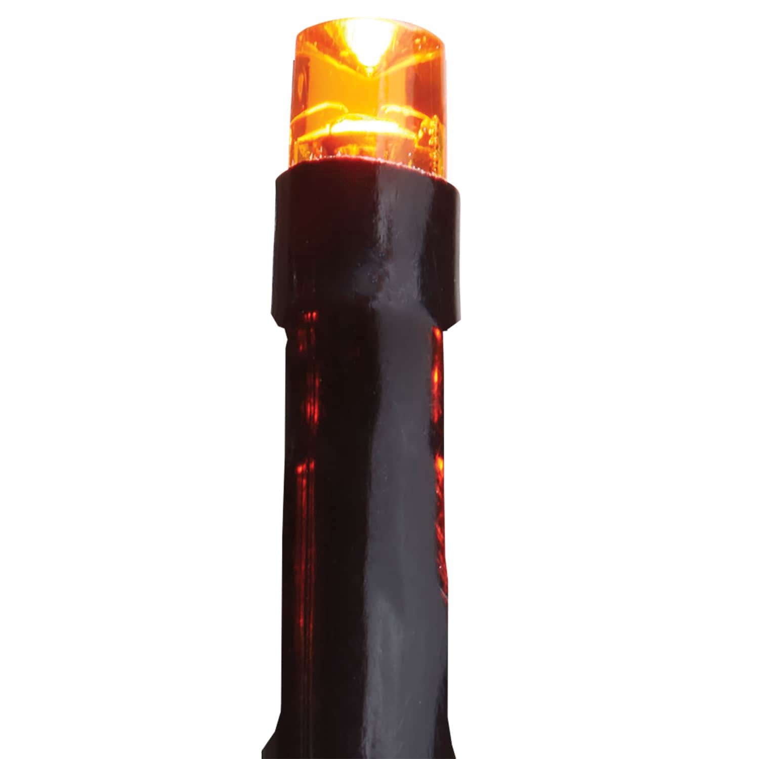 slide 4 of 4, Haunted Living 180-Count 8-ft LED Purple Micro Light Curtain, 1 ct