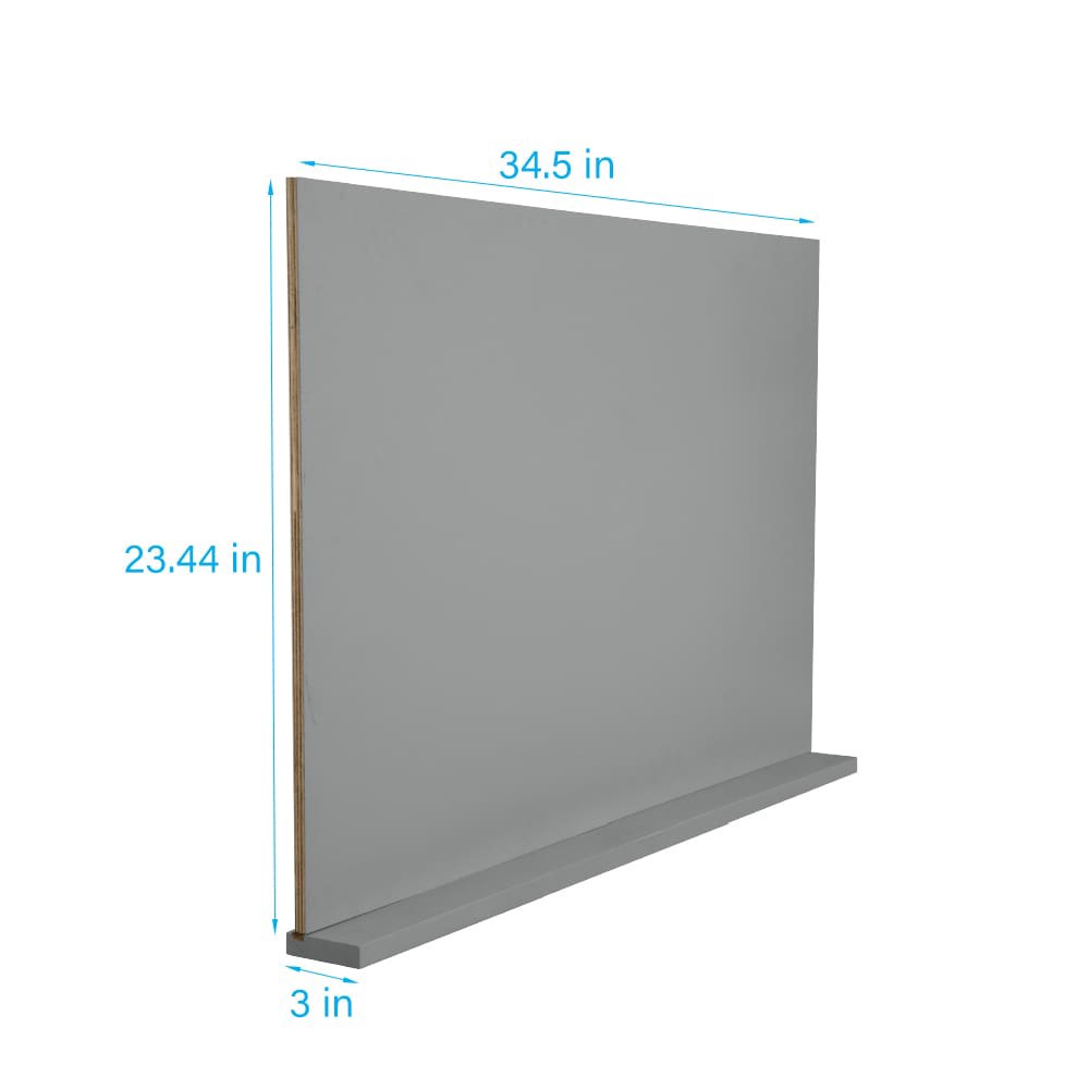 slide 3 of 6, RELIABILT Overlake Cabinet End Panel 3-in W x 34.50-in H x 24-in D Gray Painted (Dishwasher Cabinet End Panel), 1 ct