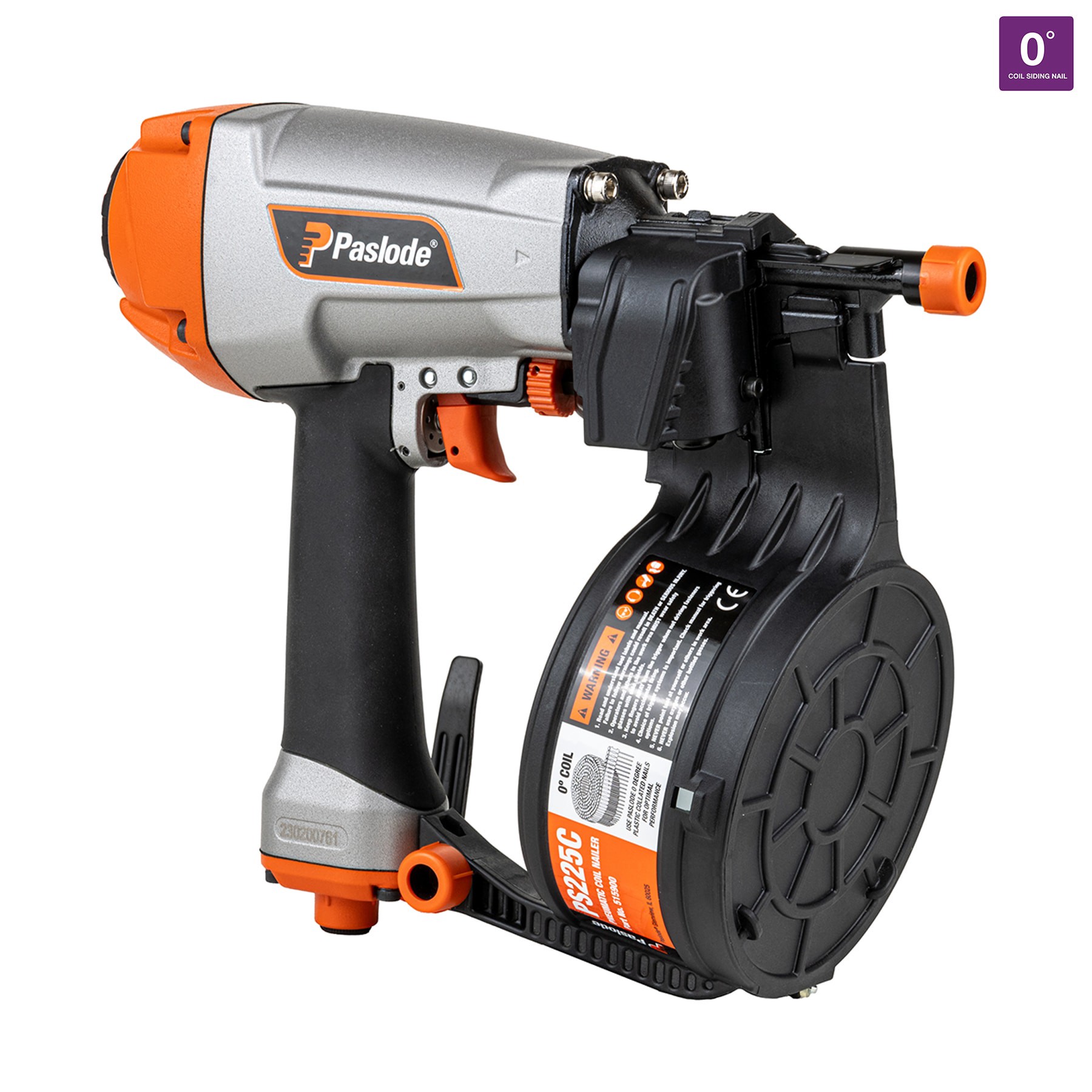 slide 2 of 6, Paslode PS225C 2-1/2-in Pneumatic Siding Nailer, 1 ct