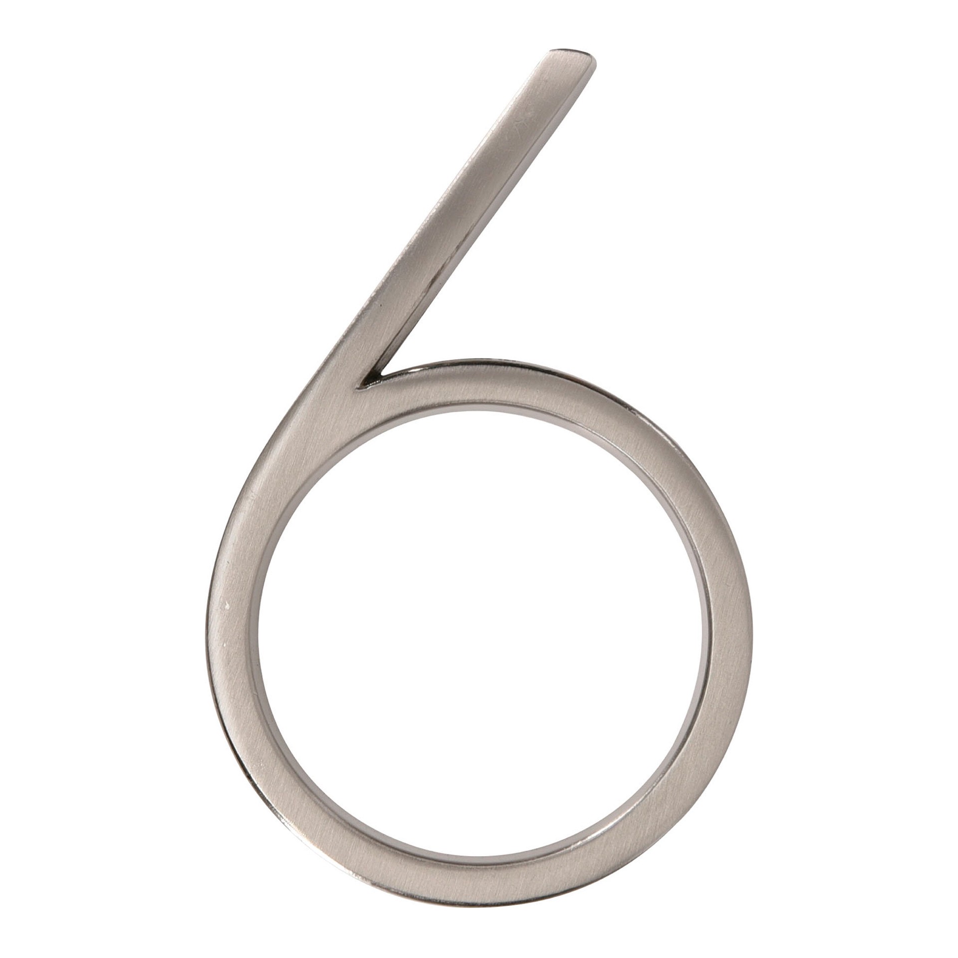 slide 2 of 6, Origin 21 Axel Park 5-in Satin Nickel Number 6, 1 ct