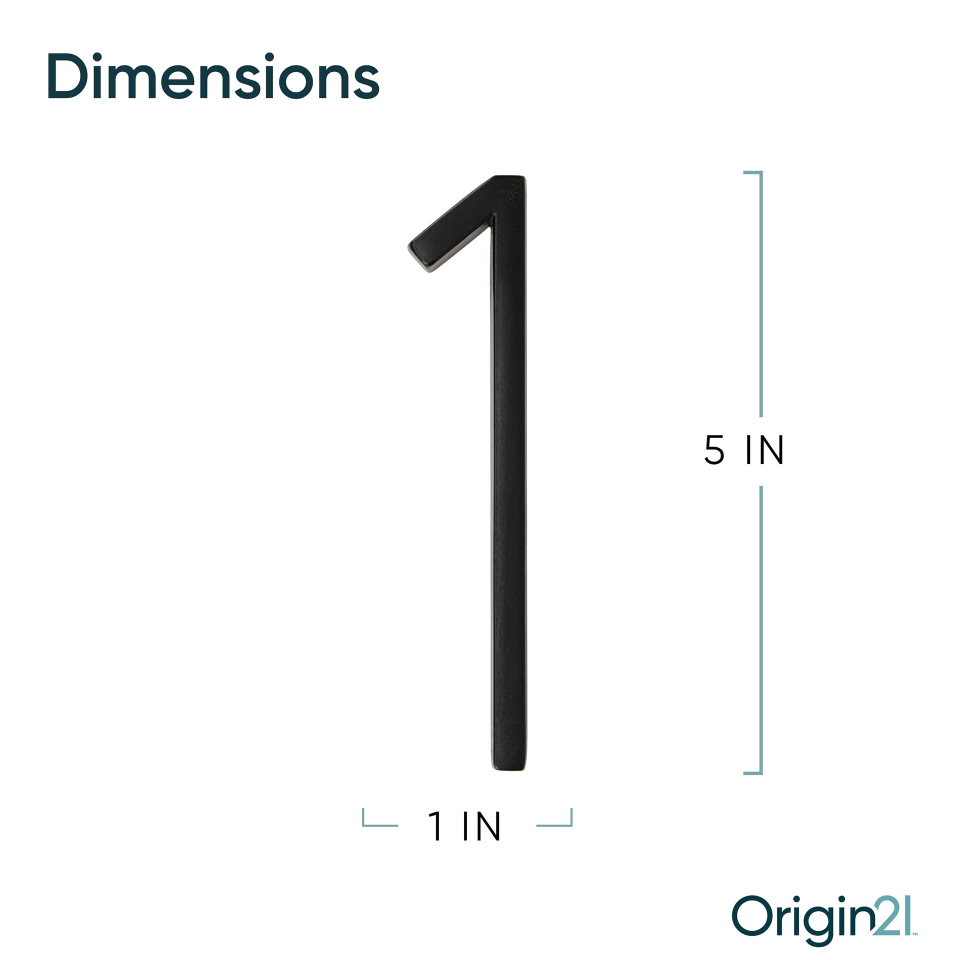 slide 3 of 6, Origin 21 Axel Park 5-in Black Number 1, 1 ct