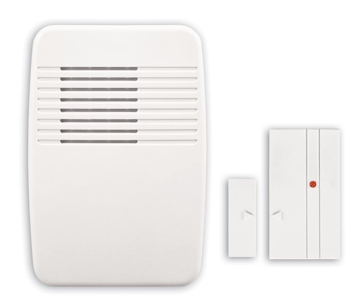 slide 1 of 2, Utilitech White Wireless Doorbell Chime, 1 ct