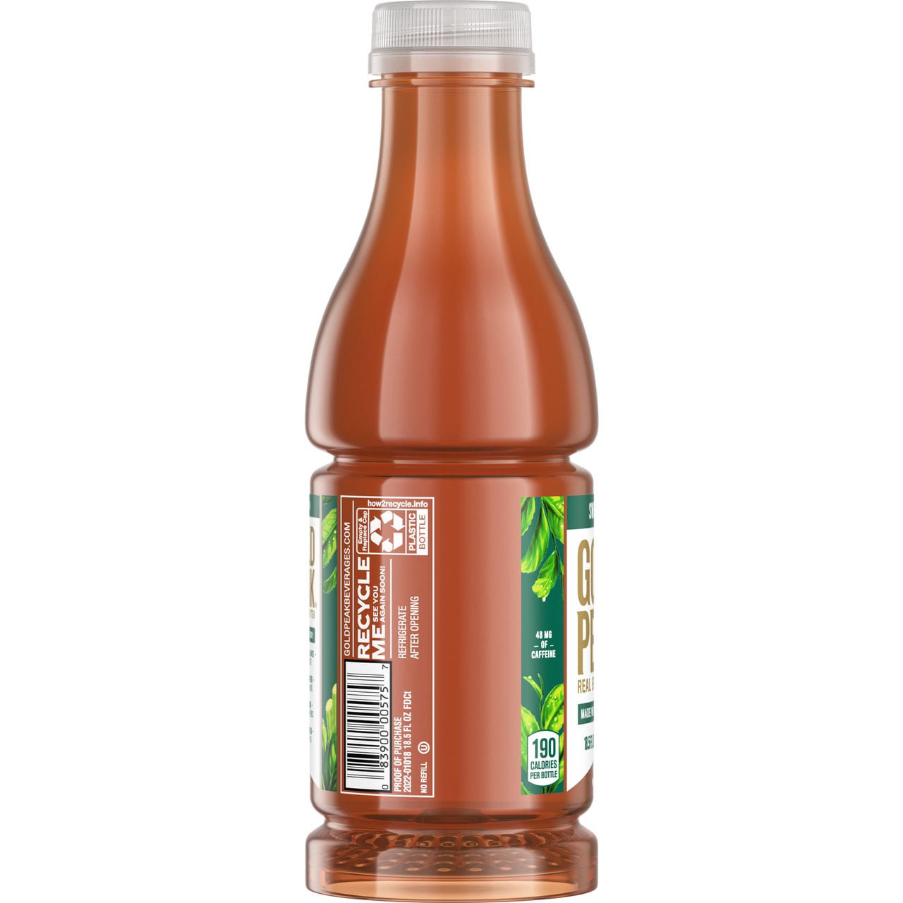 slide 2 of 5, Gold Peak 18.5 - fl oz Sweet Black Tea Soft Drink, 1 ct