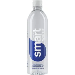smartwater 20-fl oz Vapor distilled Bottled Water