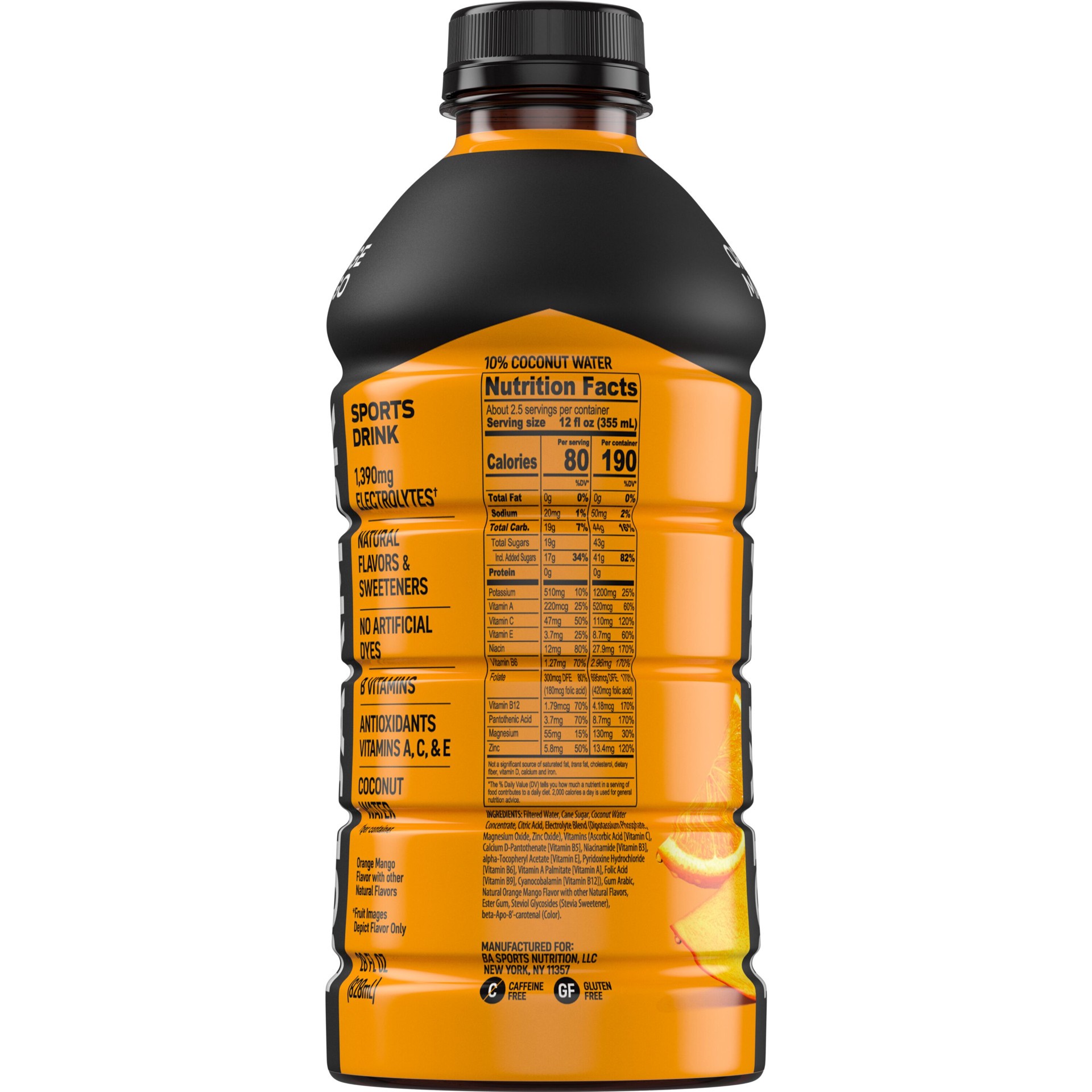 slide 2 of 4, Body Armor 28-fl oz Orange Mango Sports Drink, 1 ct