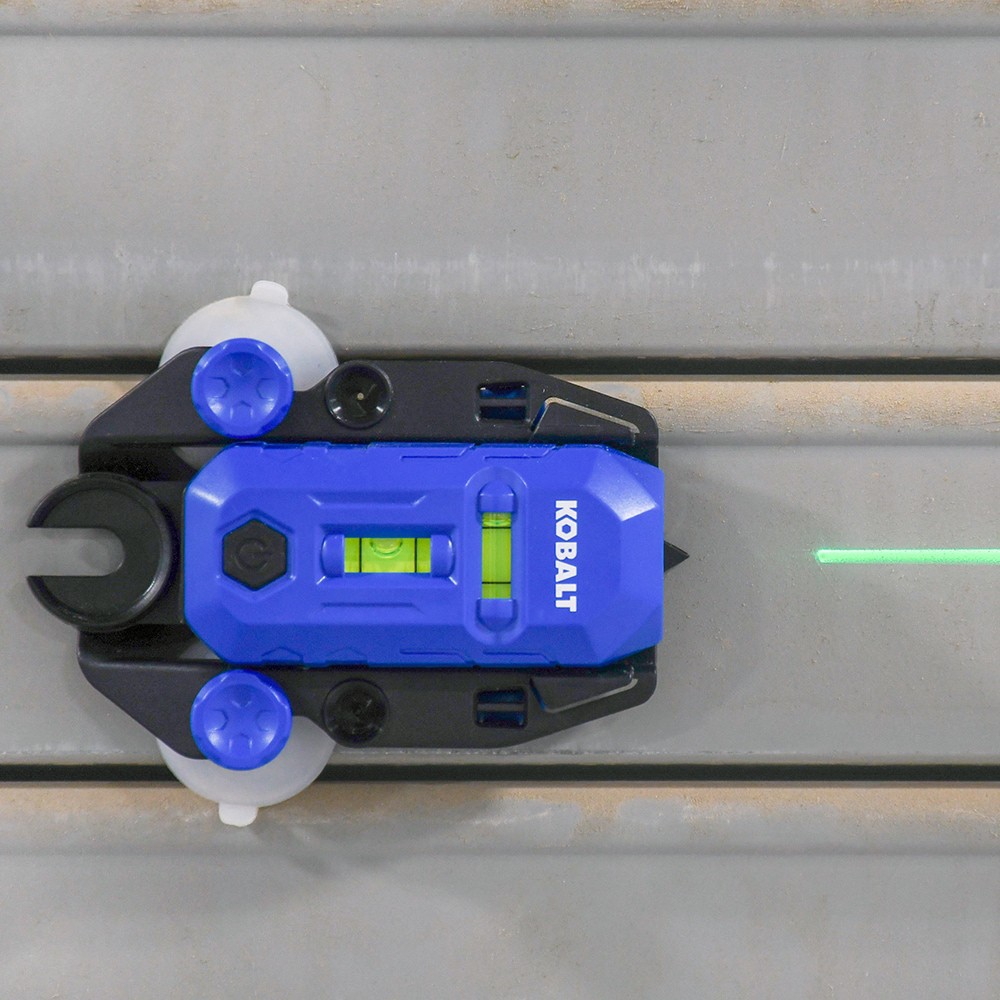slide 3 of 6, Kobalt Multi-surface Green 20-ft Indoor Line Generator Laser Level with Line Beam, 1 ct