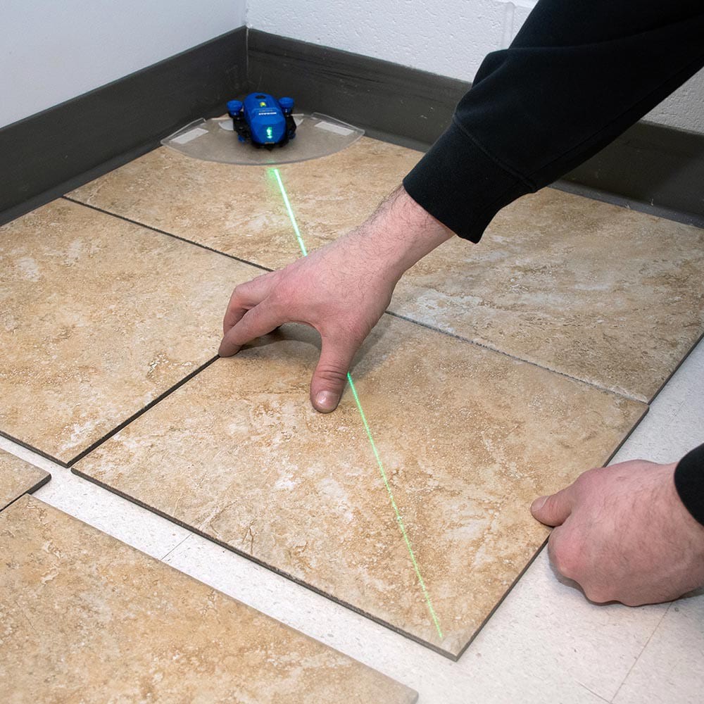 slide 5 of 6, Kobalt Multi-surface Green 20-ft Indoor Line Generator Laser Level with Line Beam, 1 ct