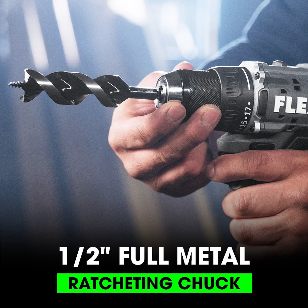 slide 5 of 6, FLEX COMPACT 24-volt 2-Tool Brushless Power Tool Combo Kit with Soft Case (2-Batteries Included and Charger Included), 1 ct