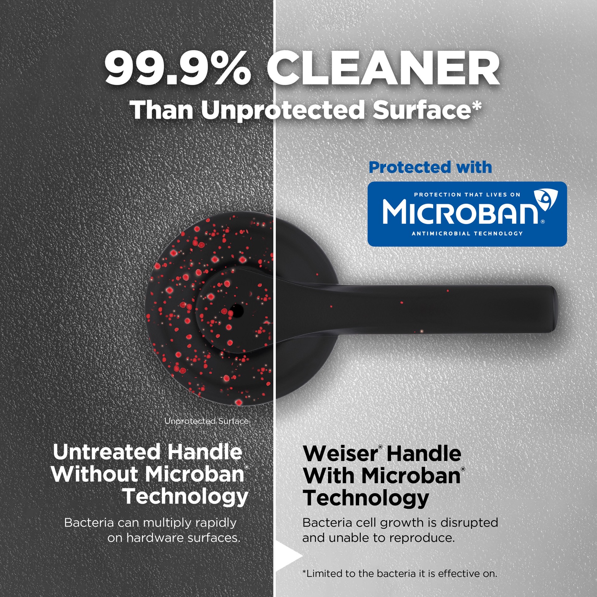 slide 4 of 6, Kwikset Henley Matte Black Interior or Bed/Bath Privacy Door Handle, 1 ct